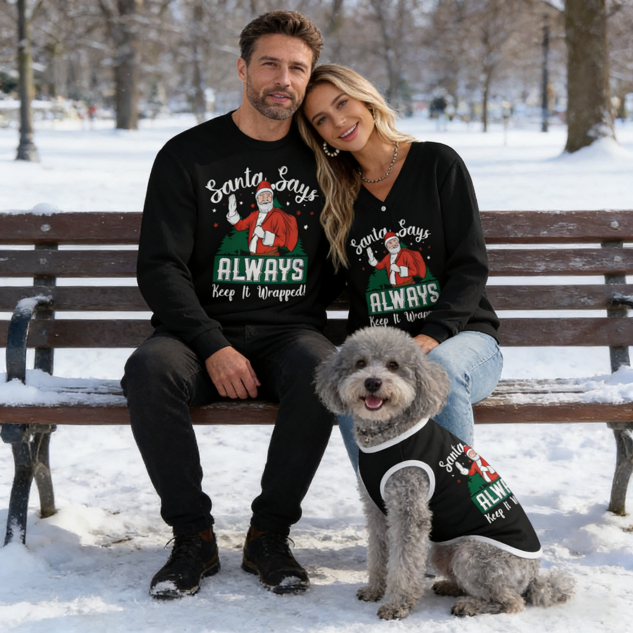 Santa Says Always Sweater