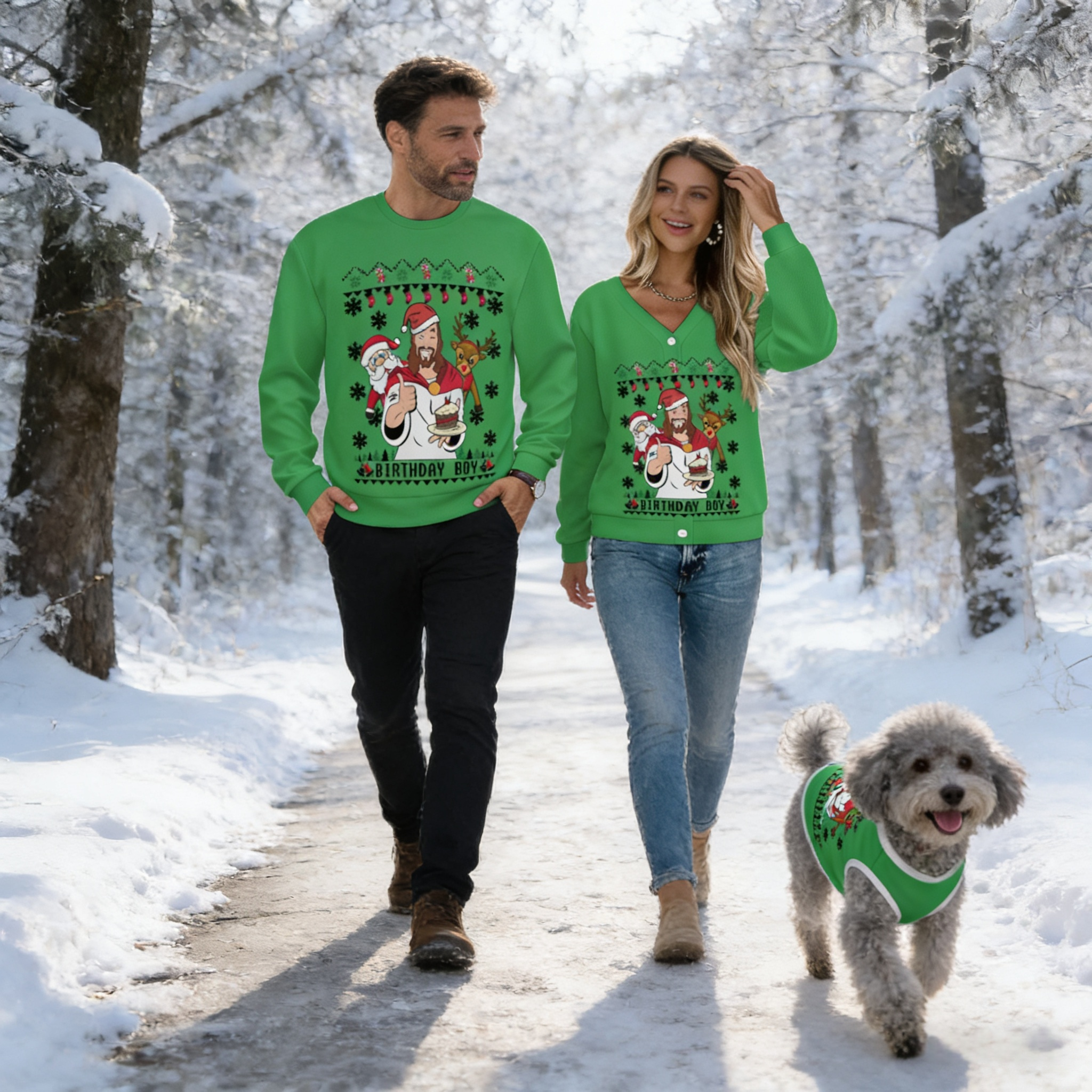 Birthday Boy Christmas Sweater