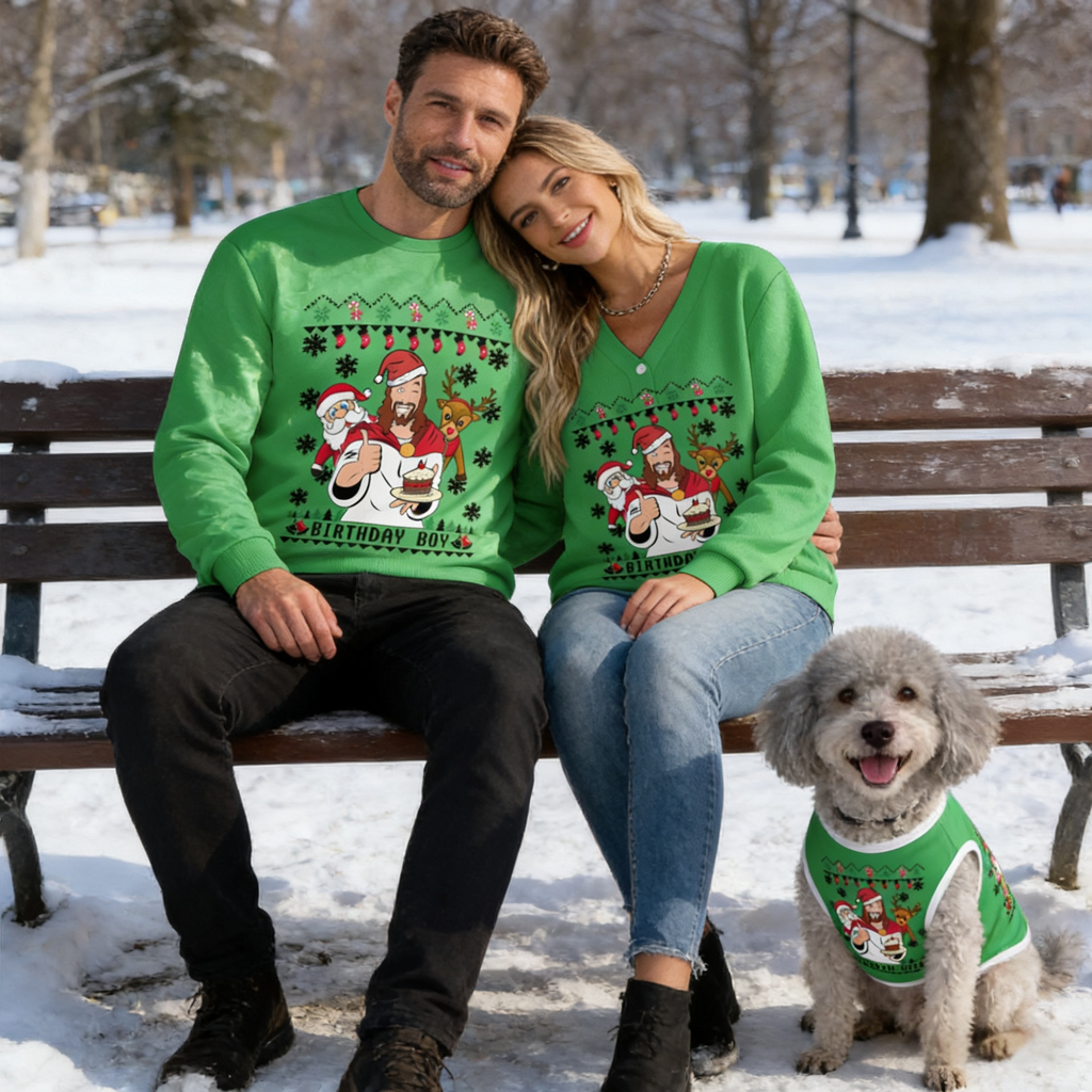 Birthday Boy Christmas Sweater