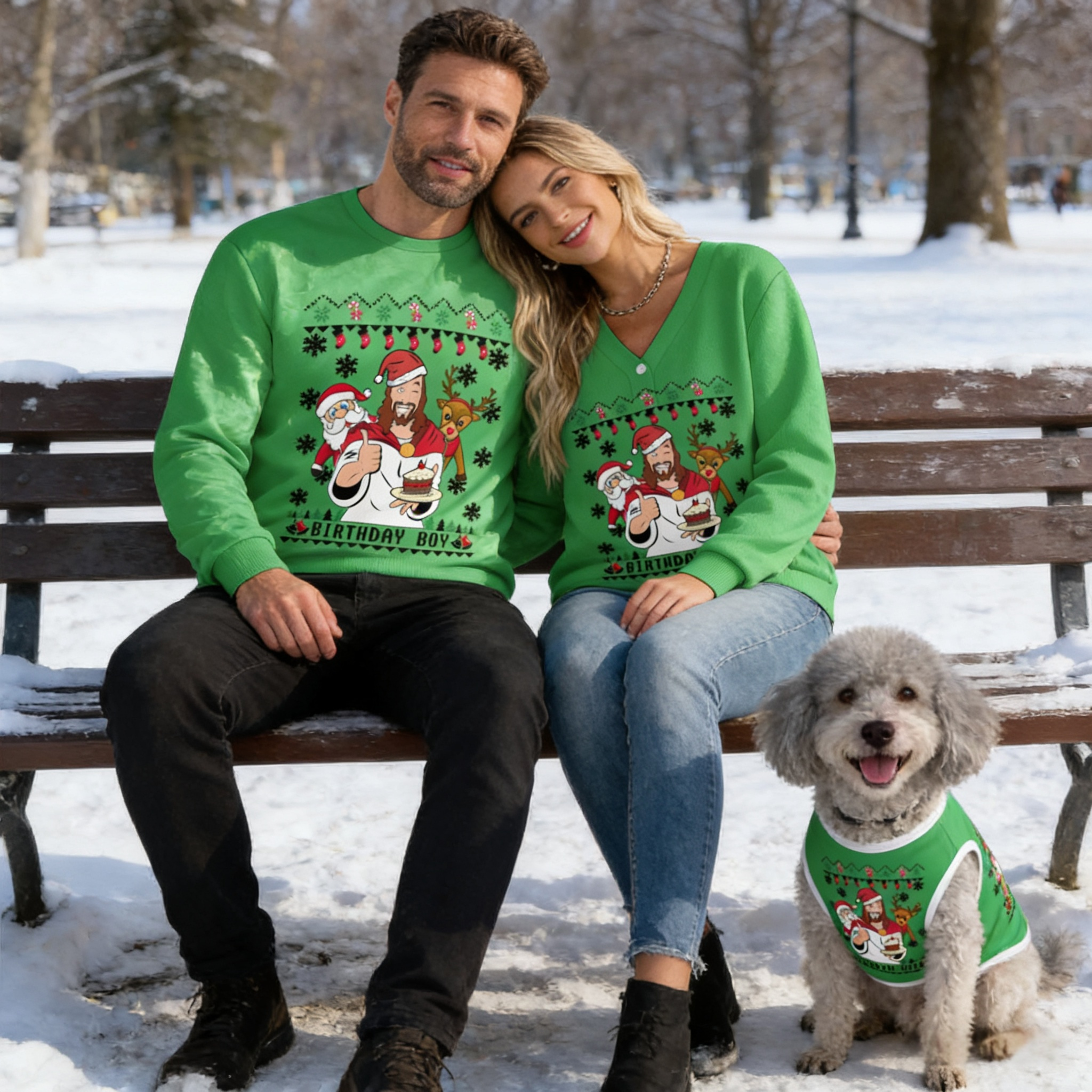 Birthday Boy Christmas Sweater