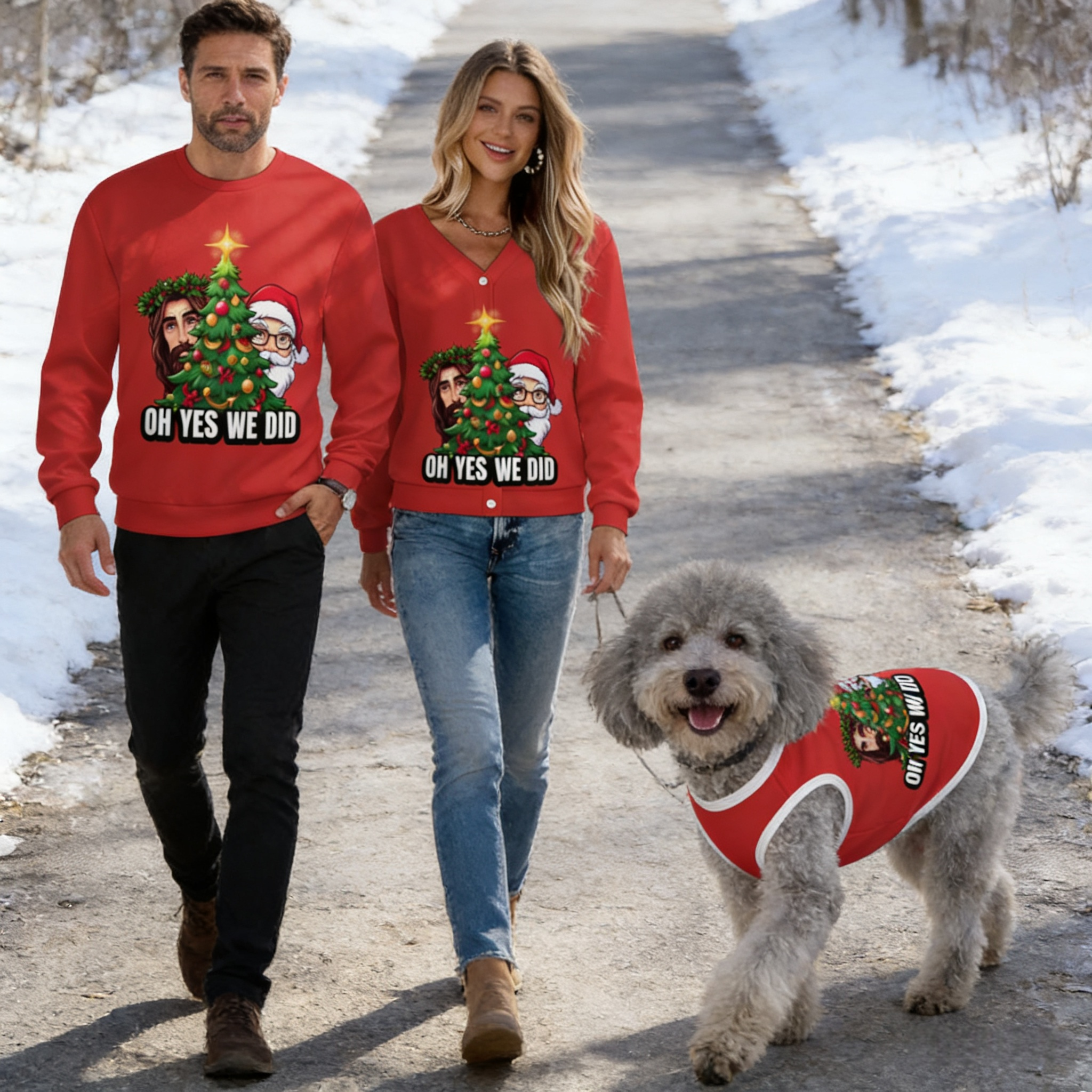 Christmas Crew Shenanigans Sweater