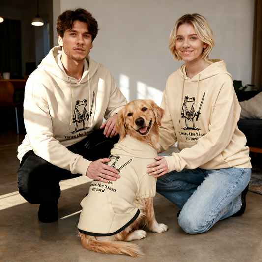 Medieval Frog Knight Dog Hoodie