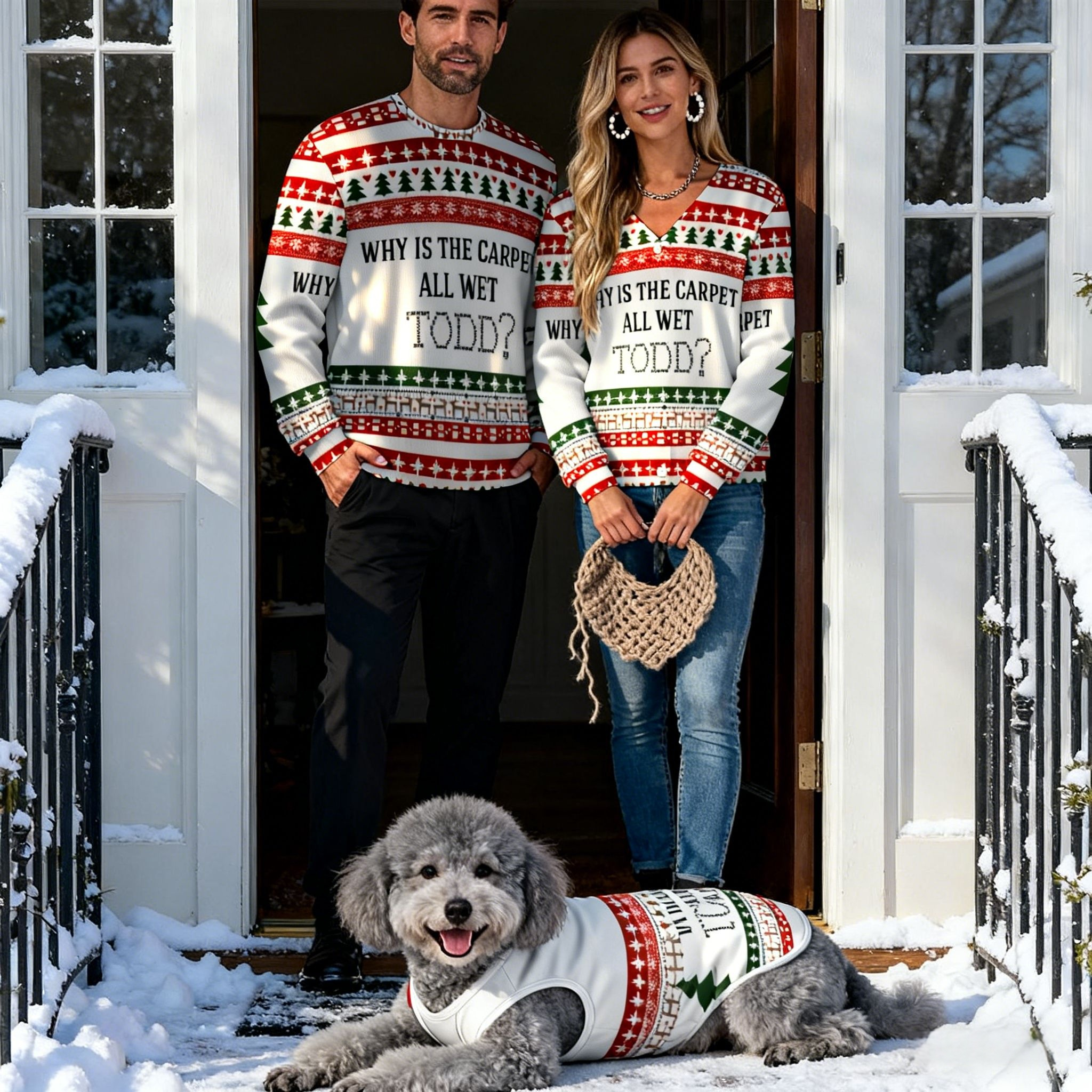 Holiday Wet Carpet Todd Sweater