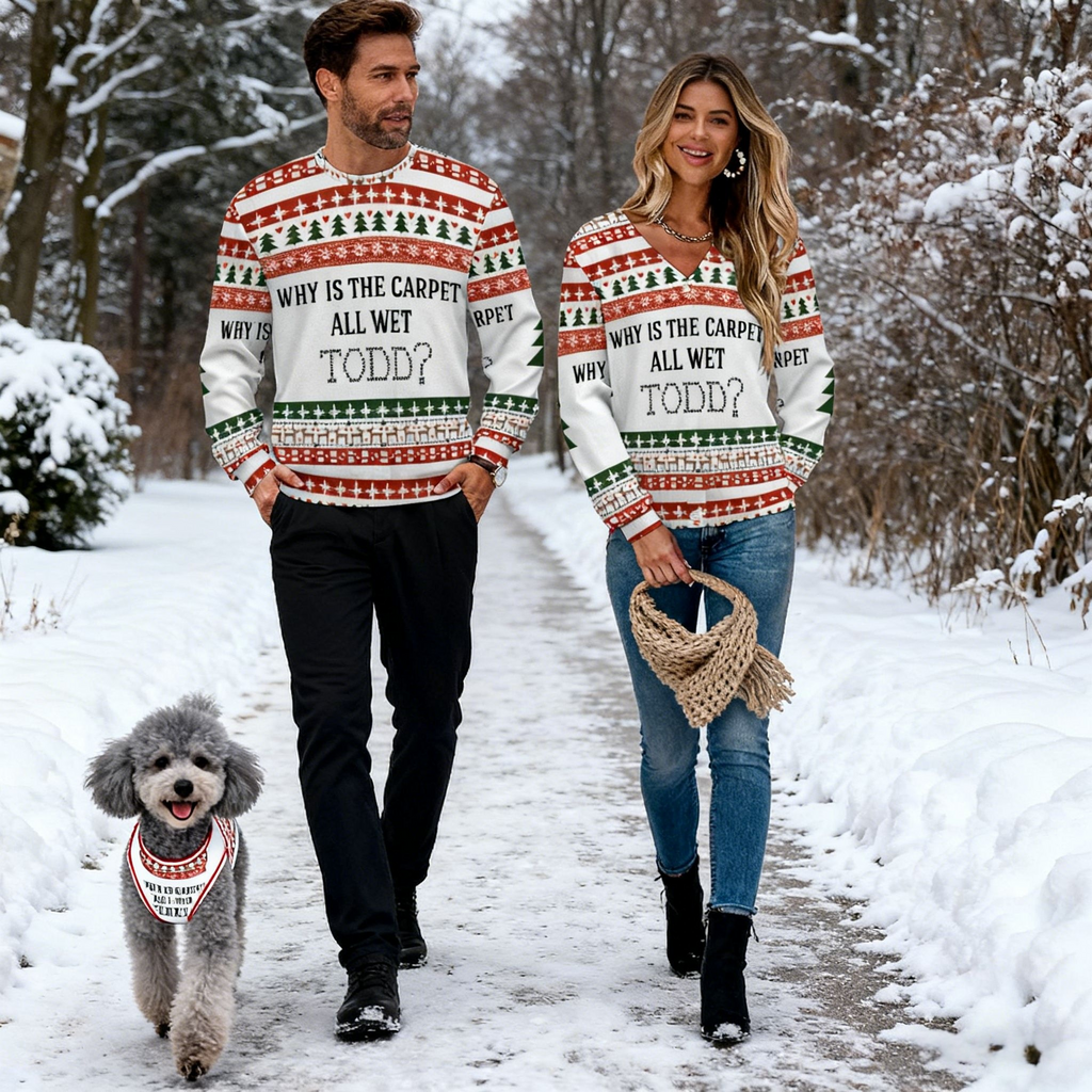 Holiday Wet Carpet Todd Sweater