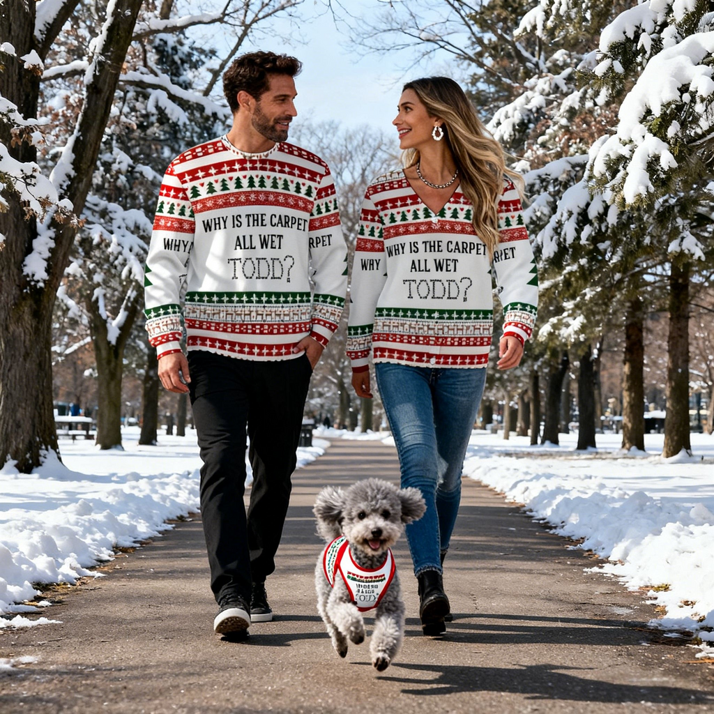 Holiday Wet Carpet Todd Sweater