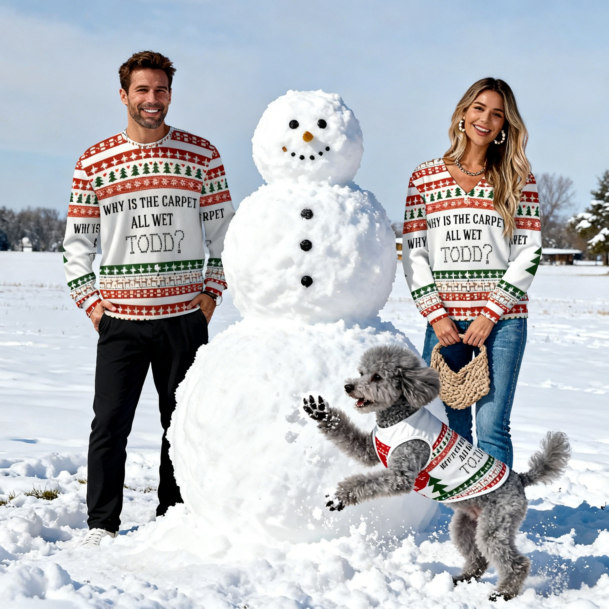 Holiday Wet Carpet Todd Sweater