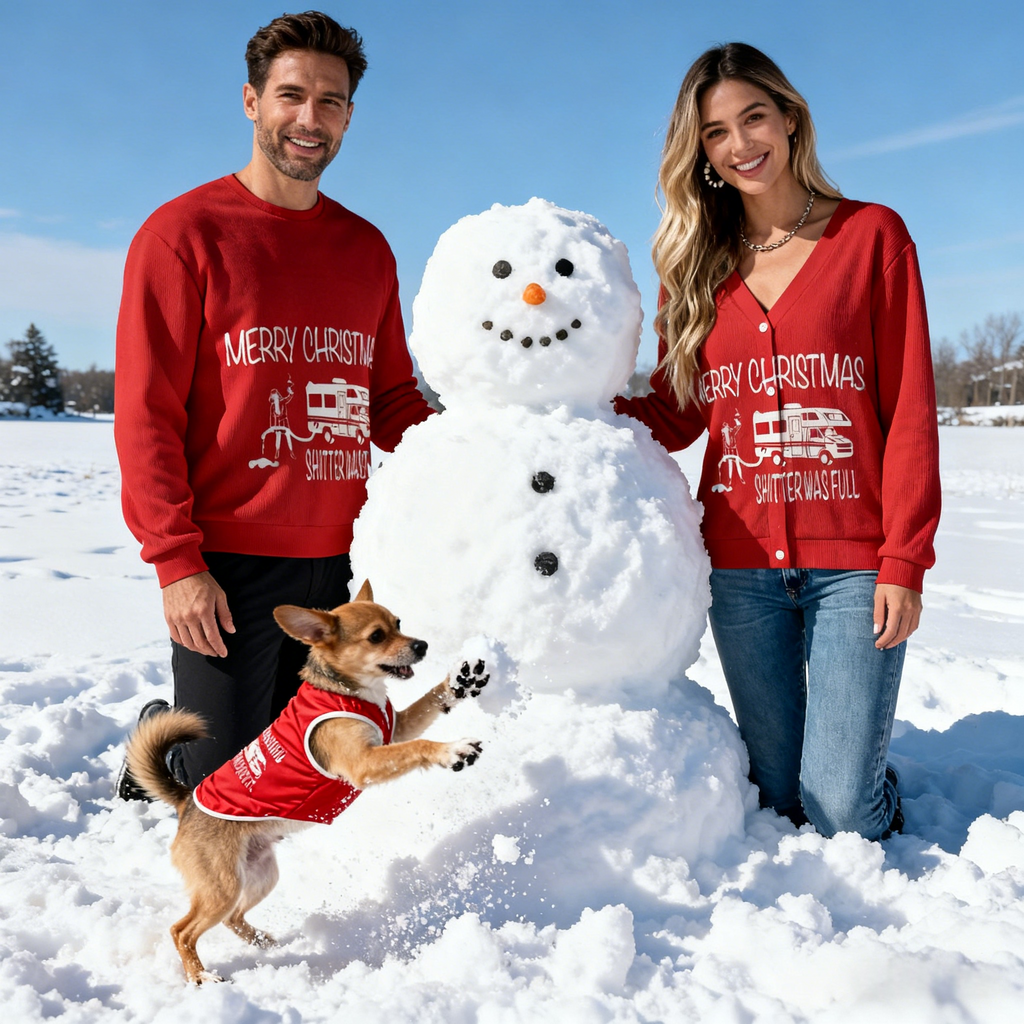 Holiday Shitter Was Full Sweater