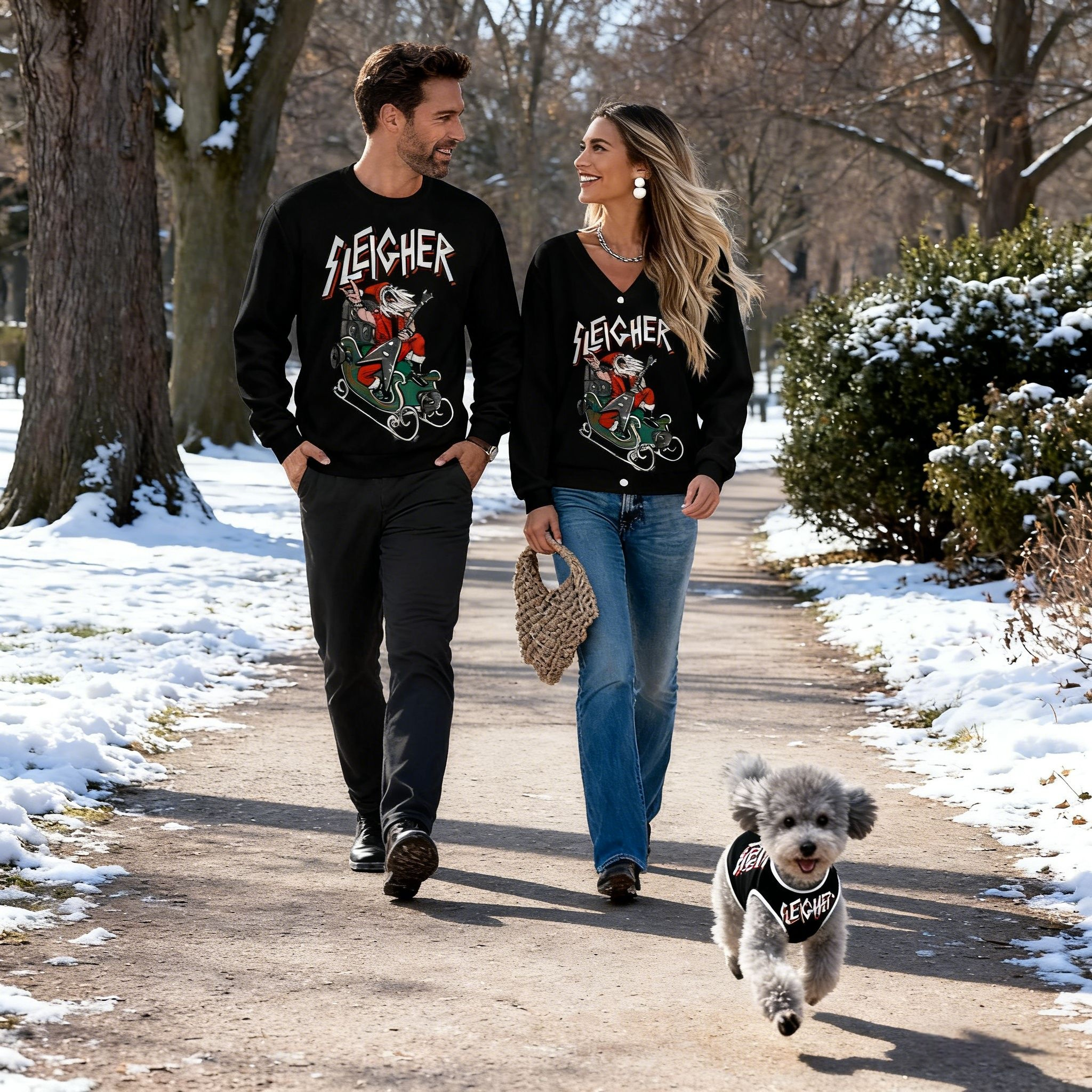 Holiday Sleigher Christmas Sweater