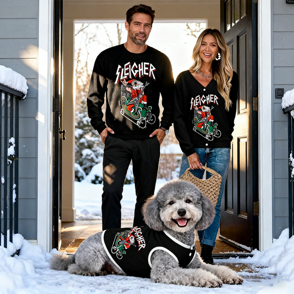 Holiday Sleigher Christmas Sweater