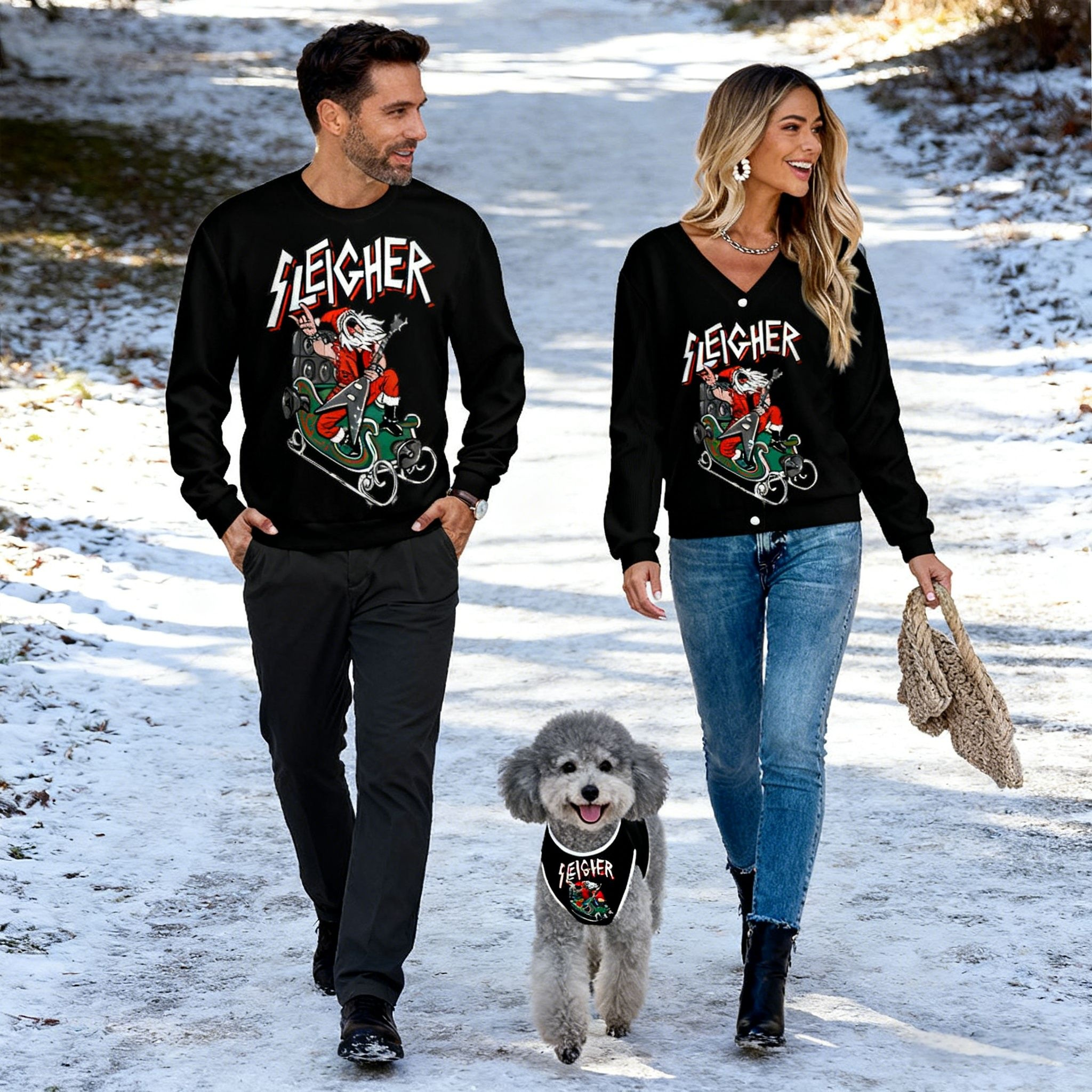 Holiday Sleigher Christmas Sweater