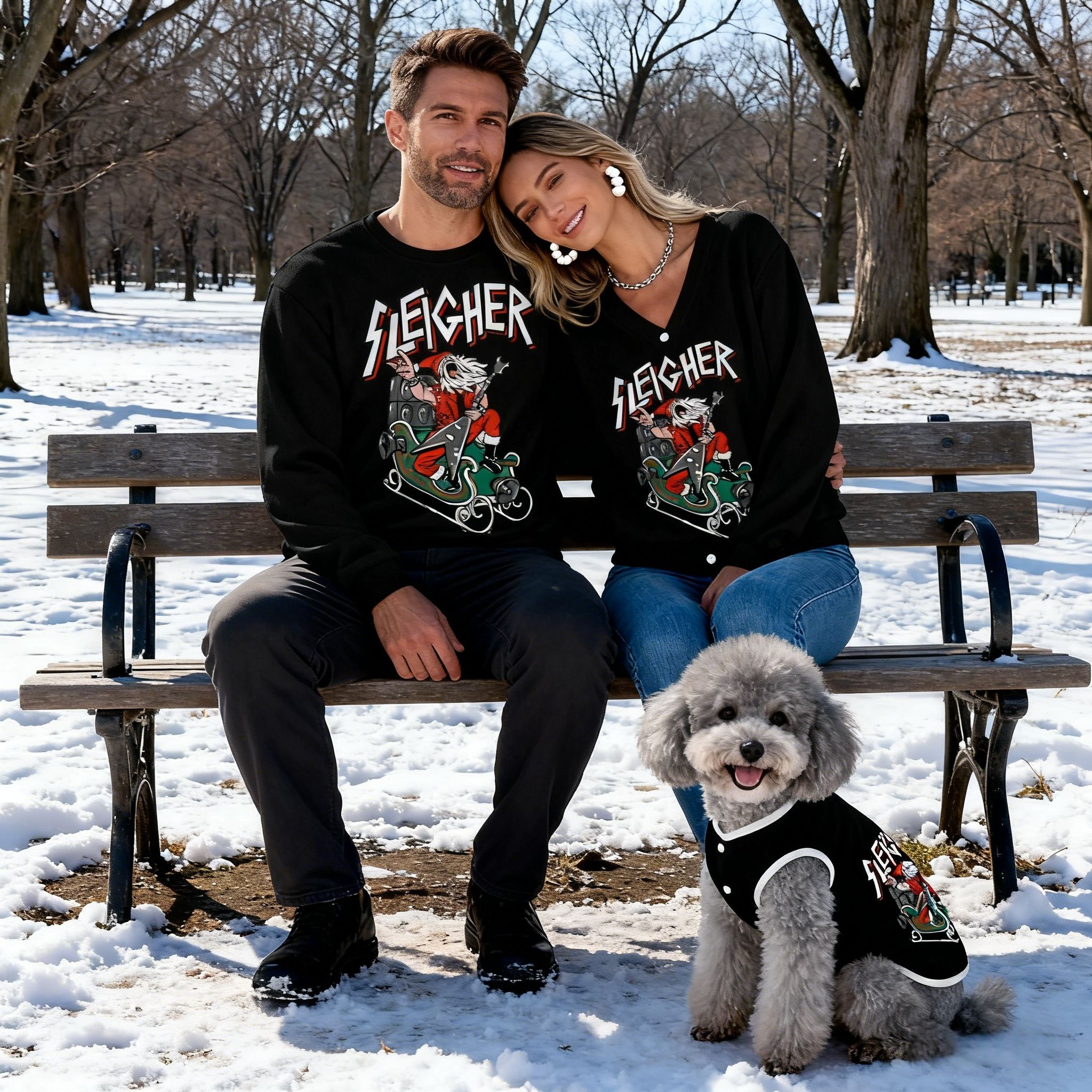 Holiday Sleigher Christmas Sweater