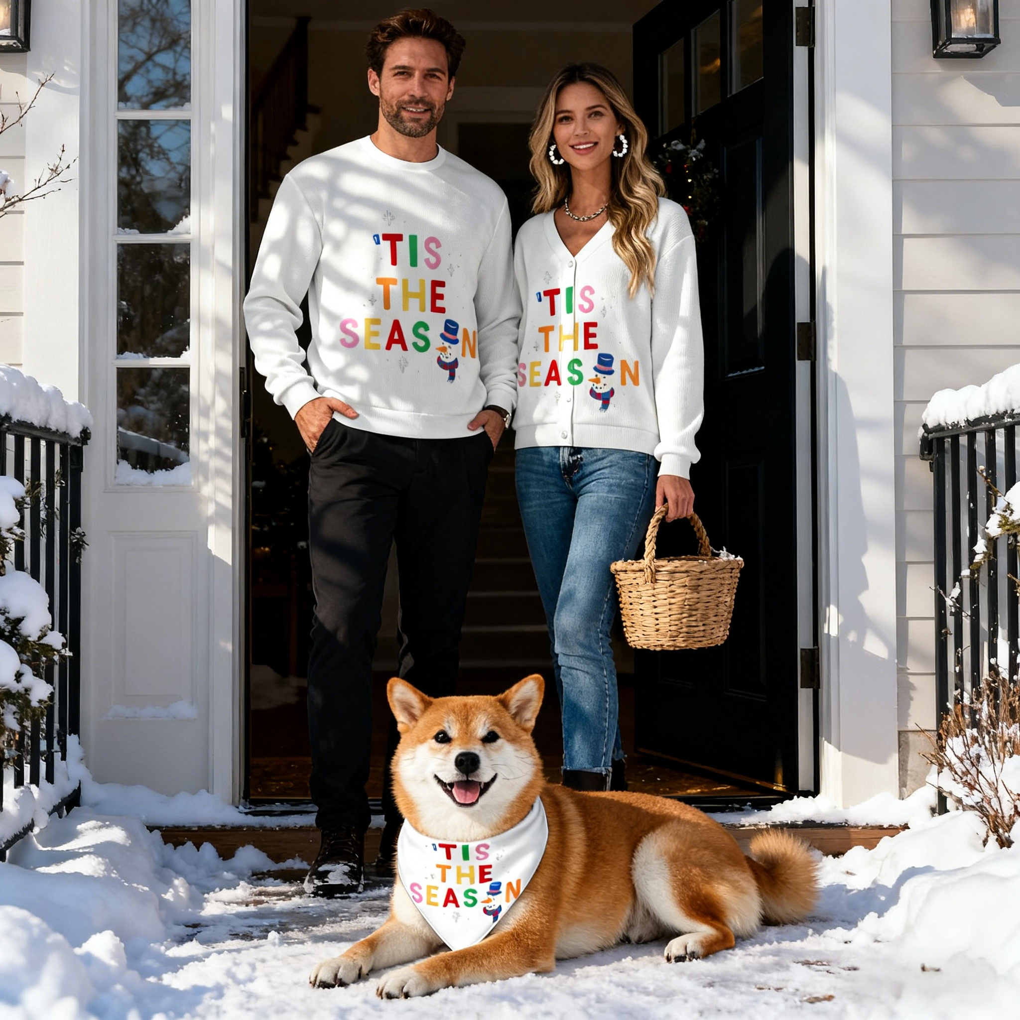 Holiday Tis The Season Christmas Sweaters