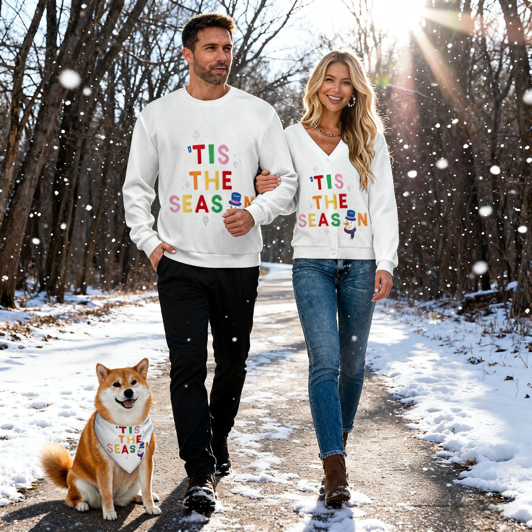 Holiday Tis The Season Christmas Sweaters