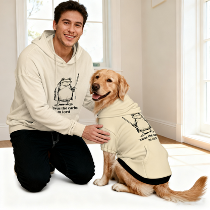 Chubby Frog Knight Dog Hoodie