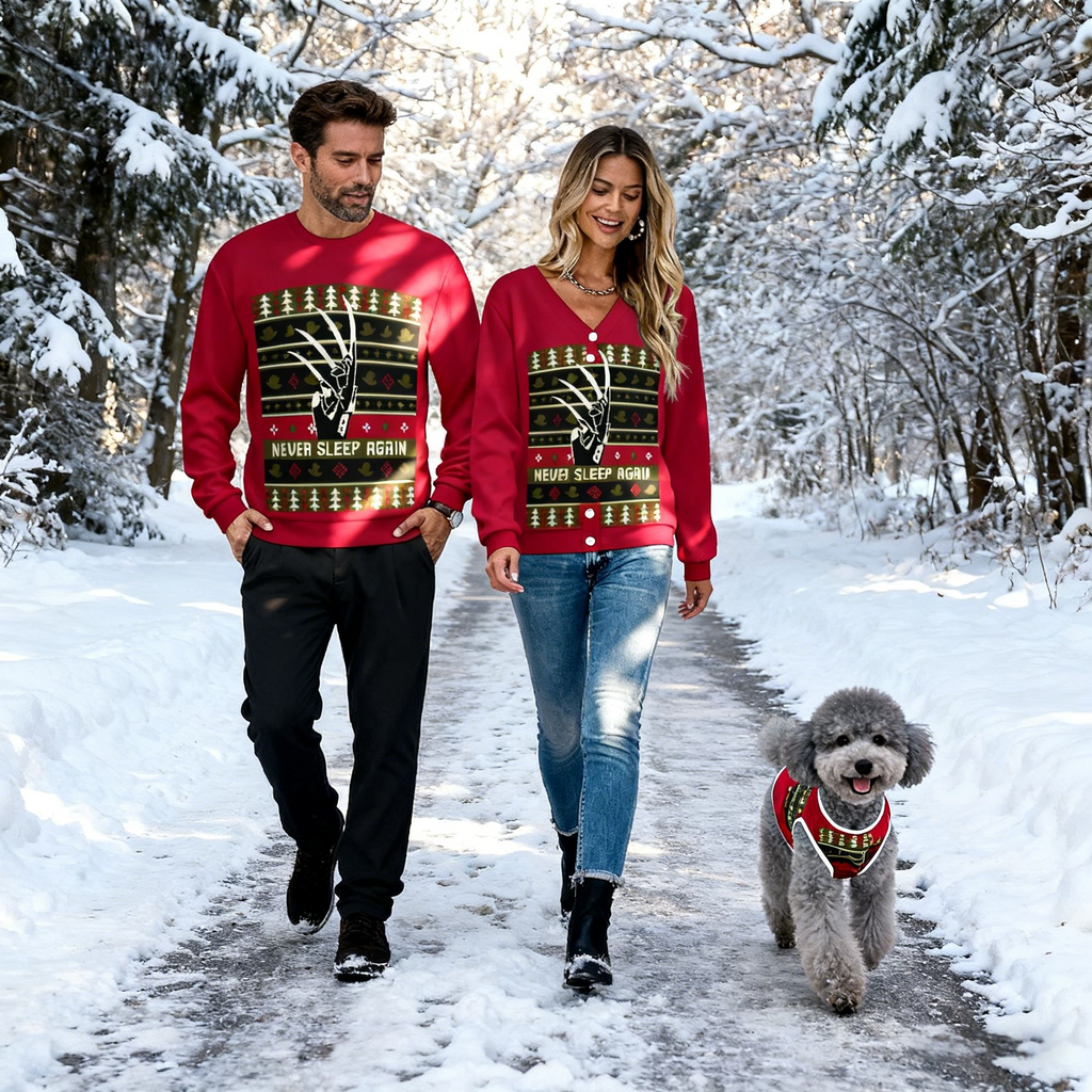 Holiday Never Sleep Again Christmas Sweater