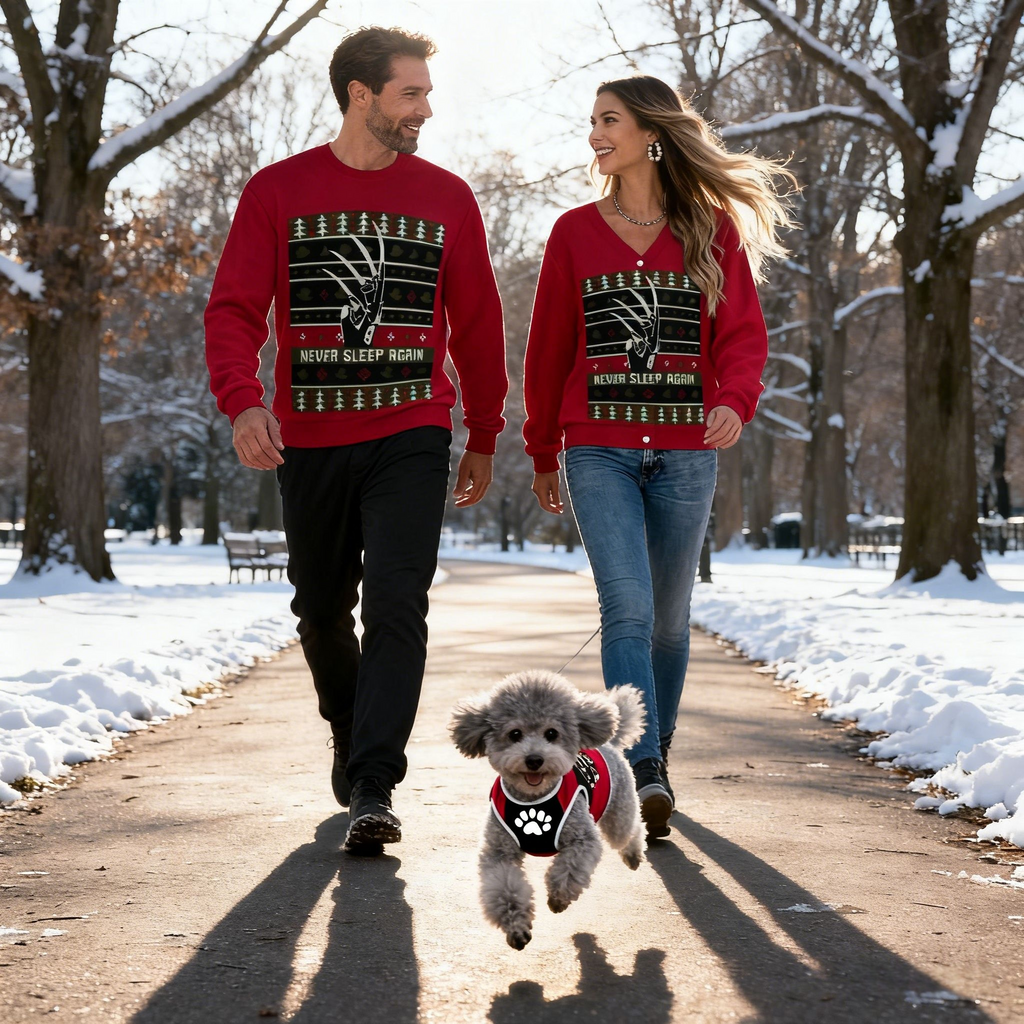 Holiday Never Sleep Again Christmas Sweater