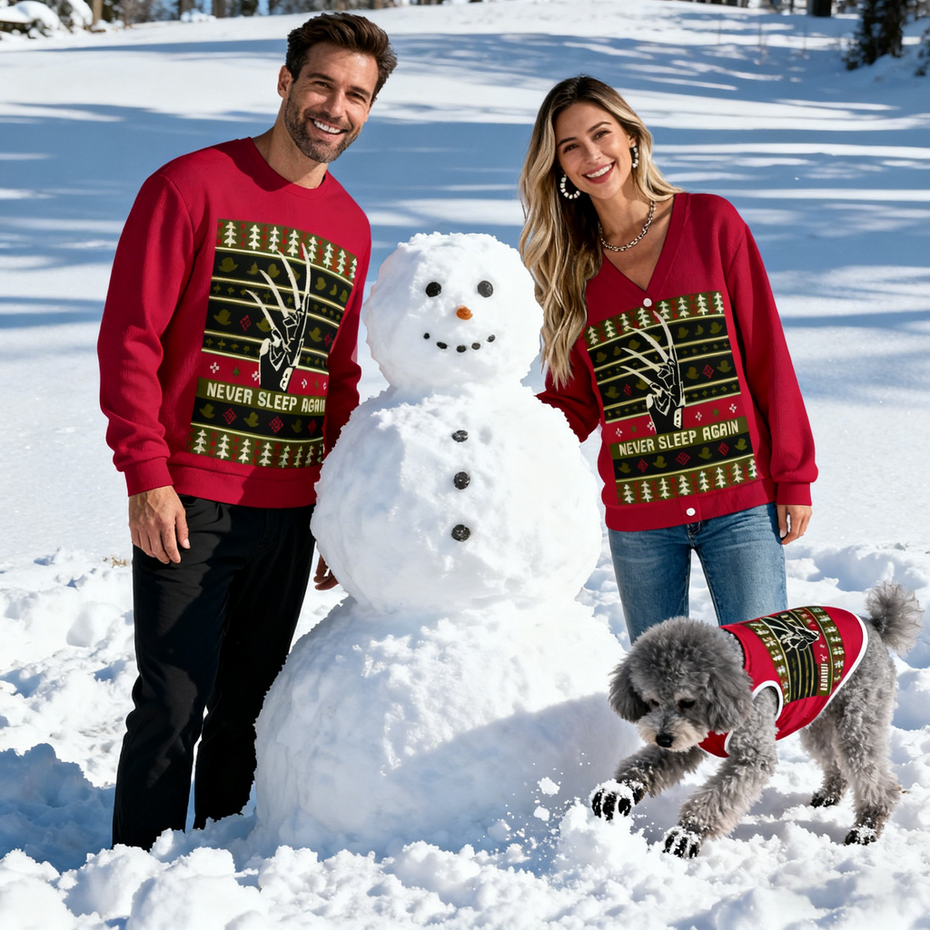 Holiday Never Sleep Again Christmas Sweater