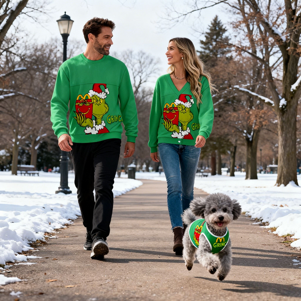 Grinch & Max Sweater