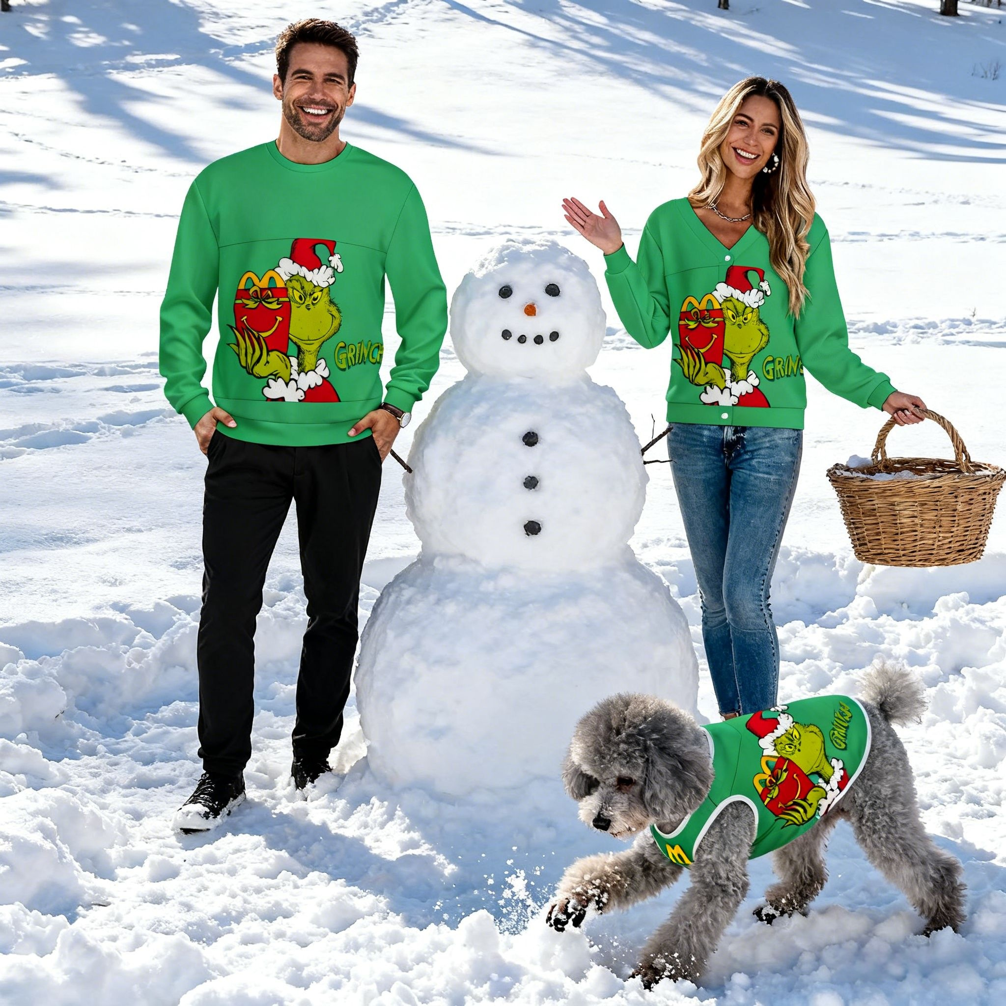 Grinch & Max Sweater