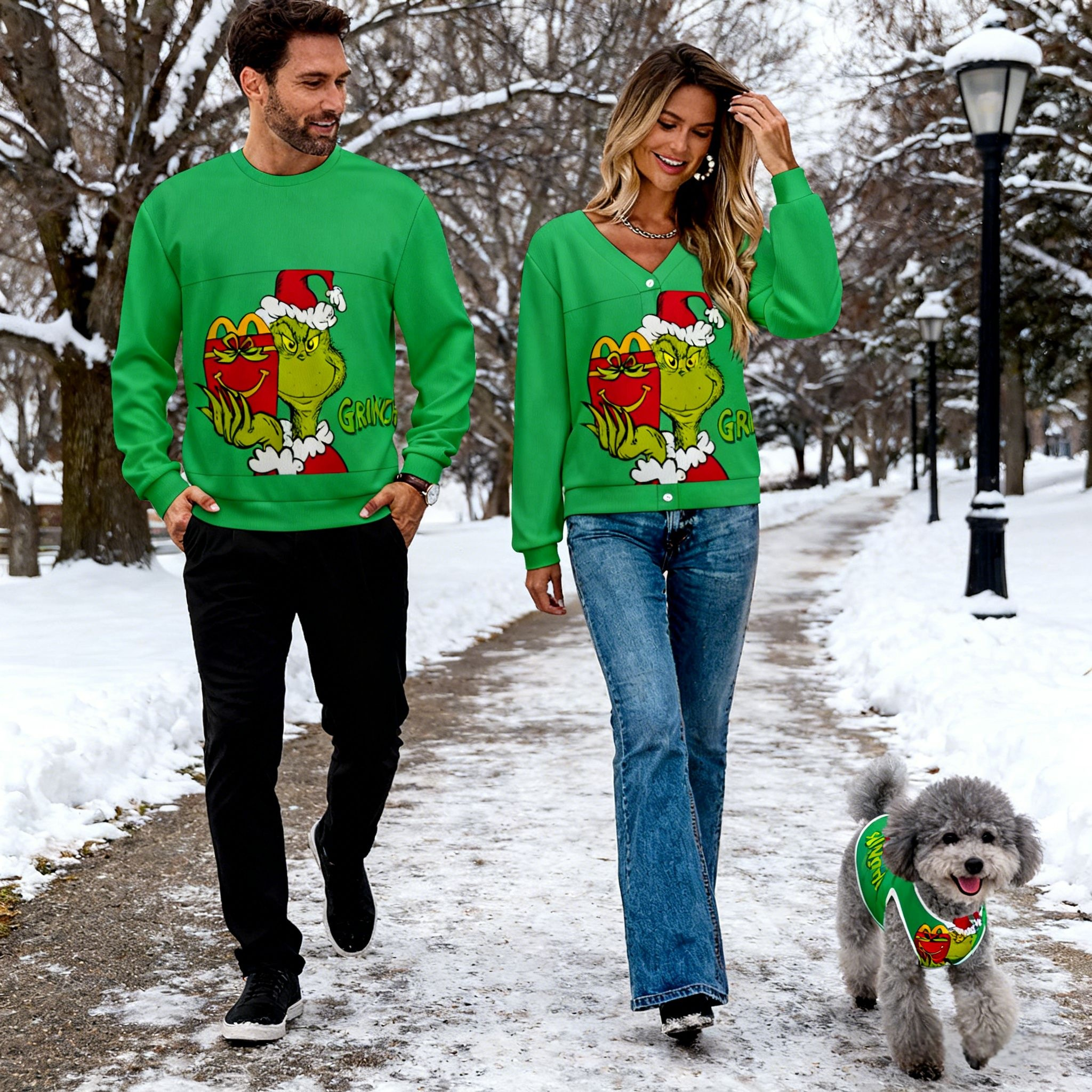 Grinch & Max Sweater