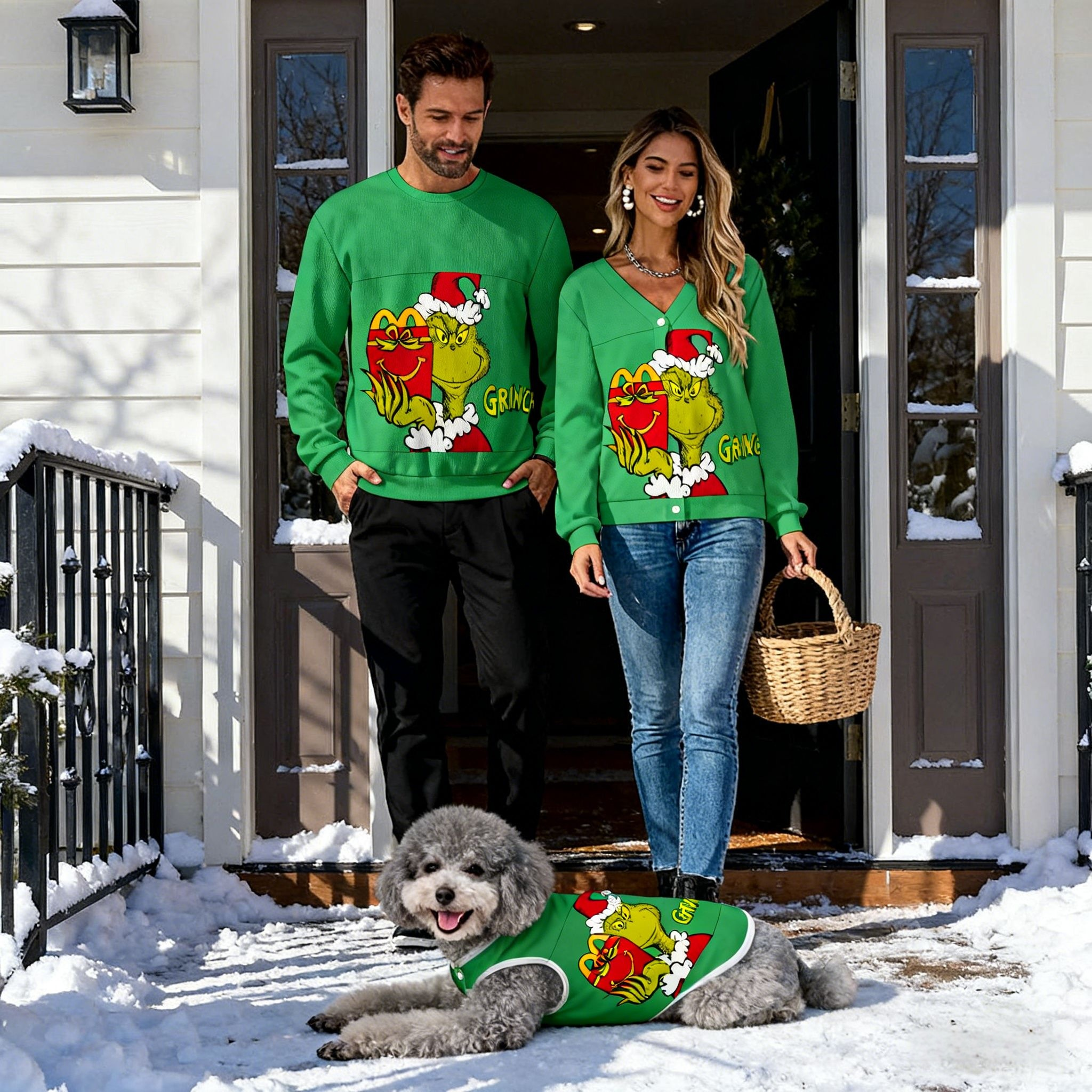 Grinch & Max Sweater