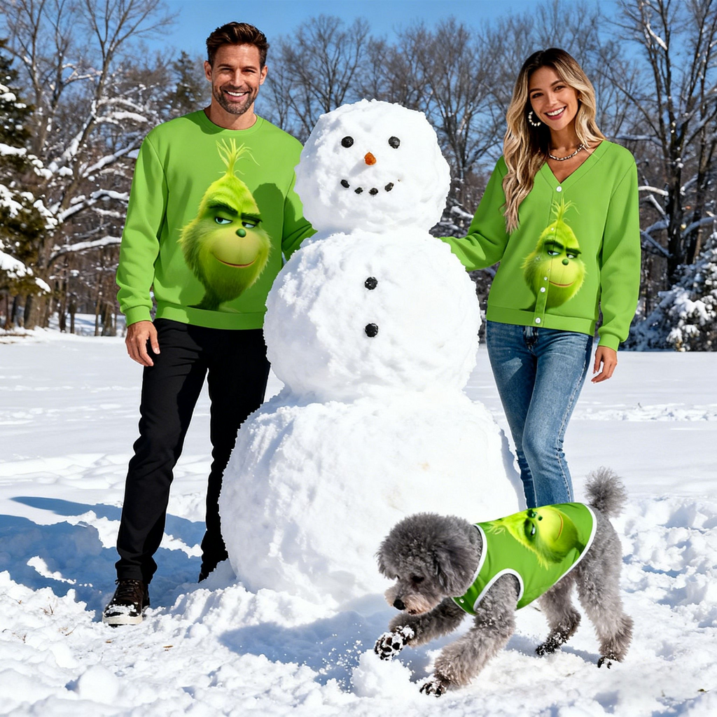 Green Grinch Sweater