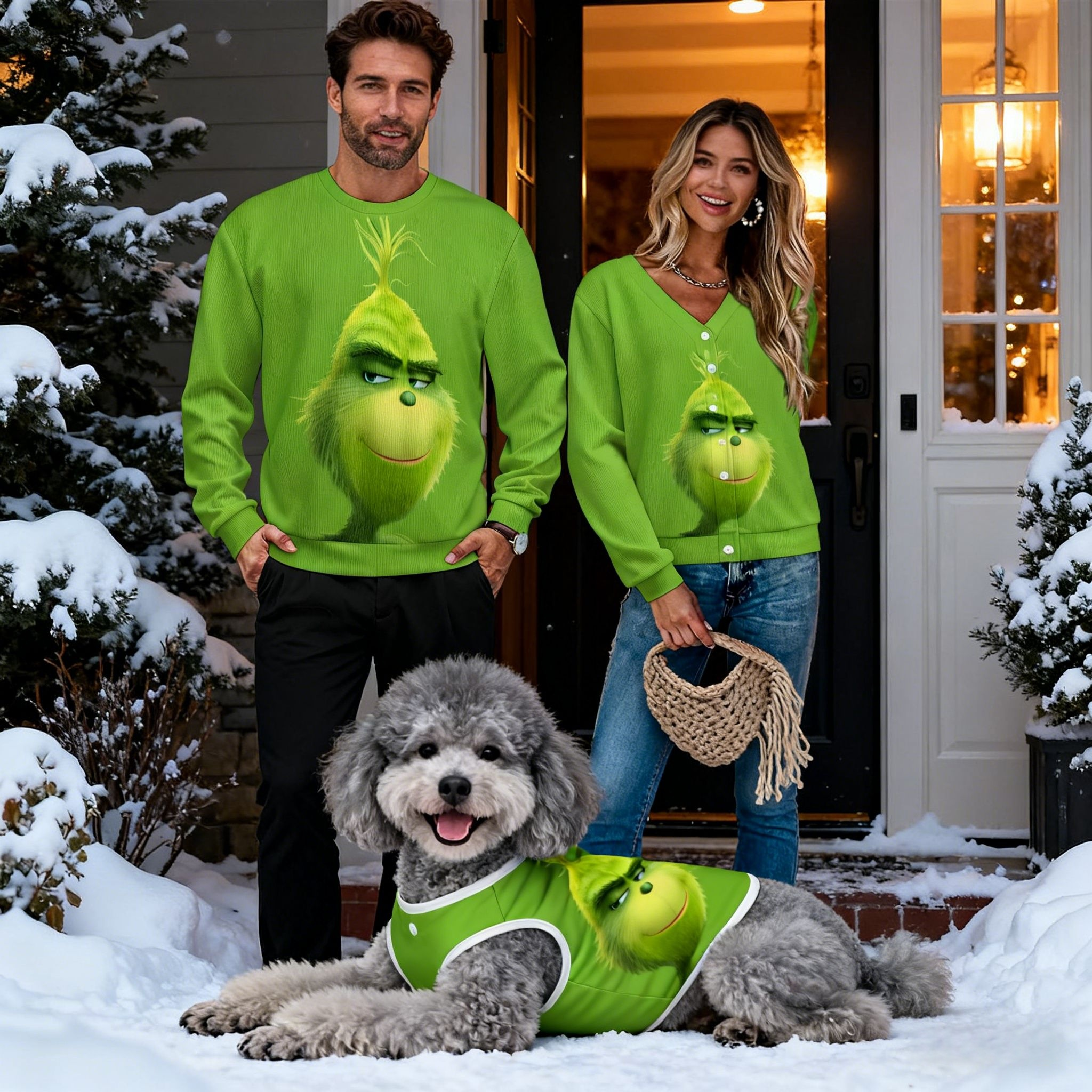 Green Grinch Sweater