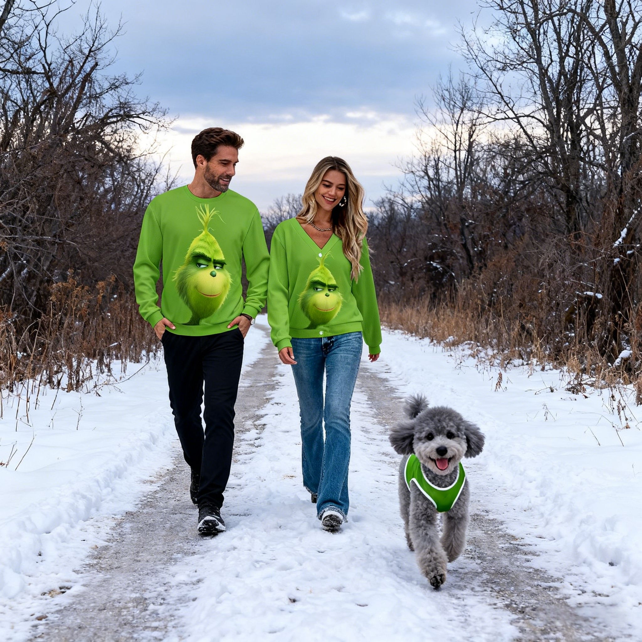 Green Grinch Sweater