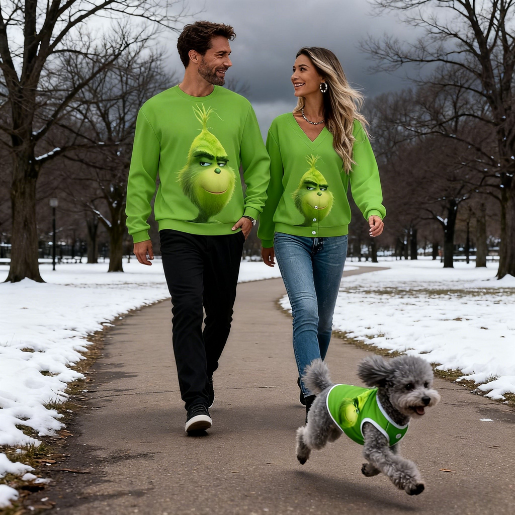 Green Grinch Sweater