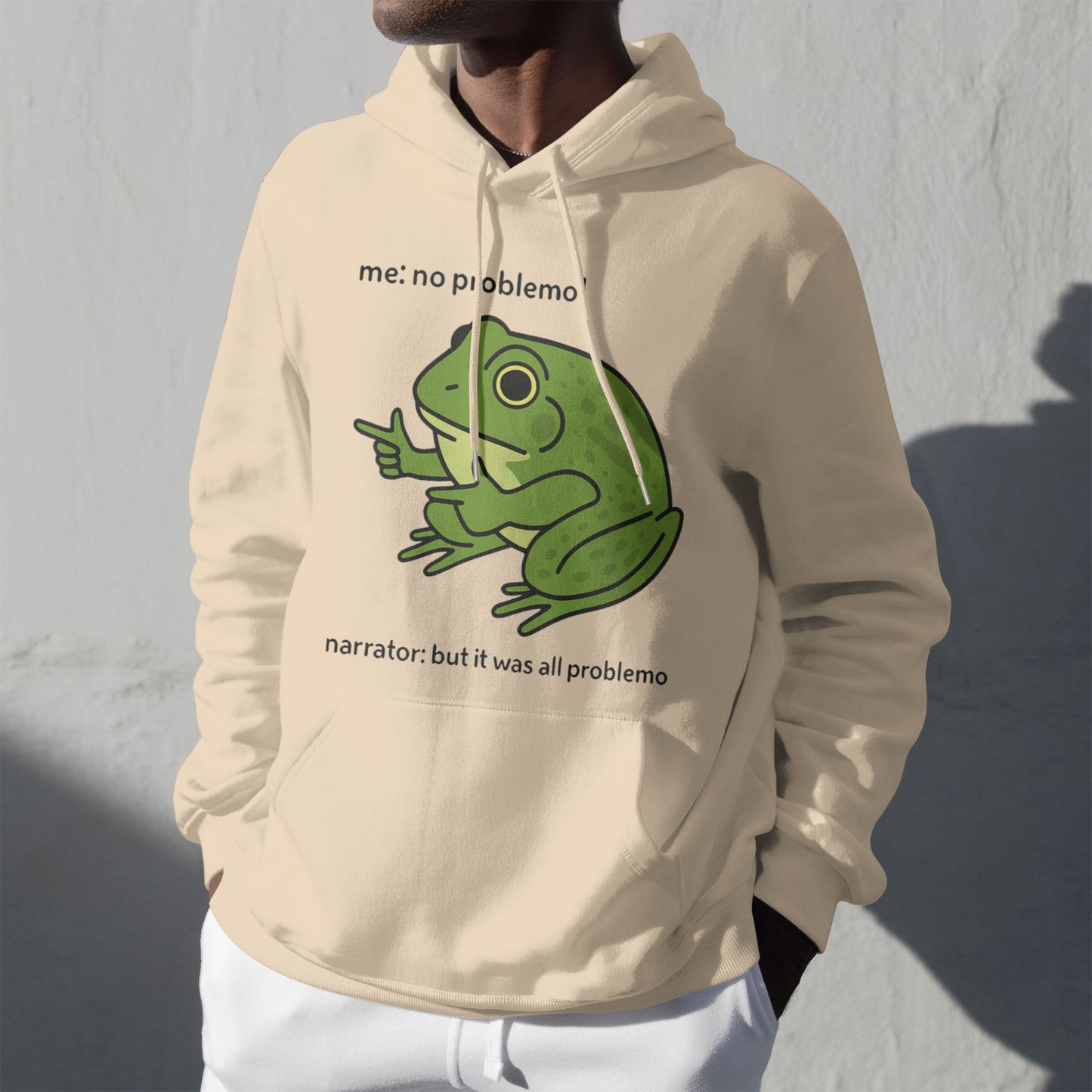 Funny Frog Meme Dog Hoodie