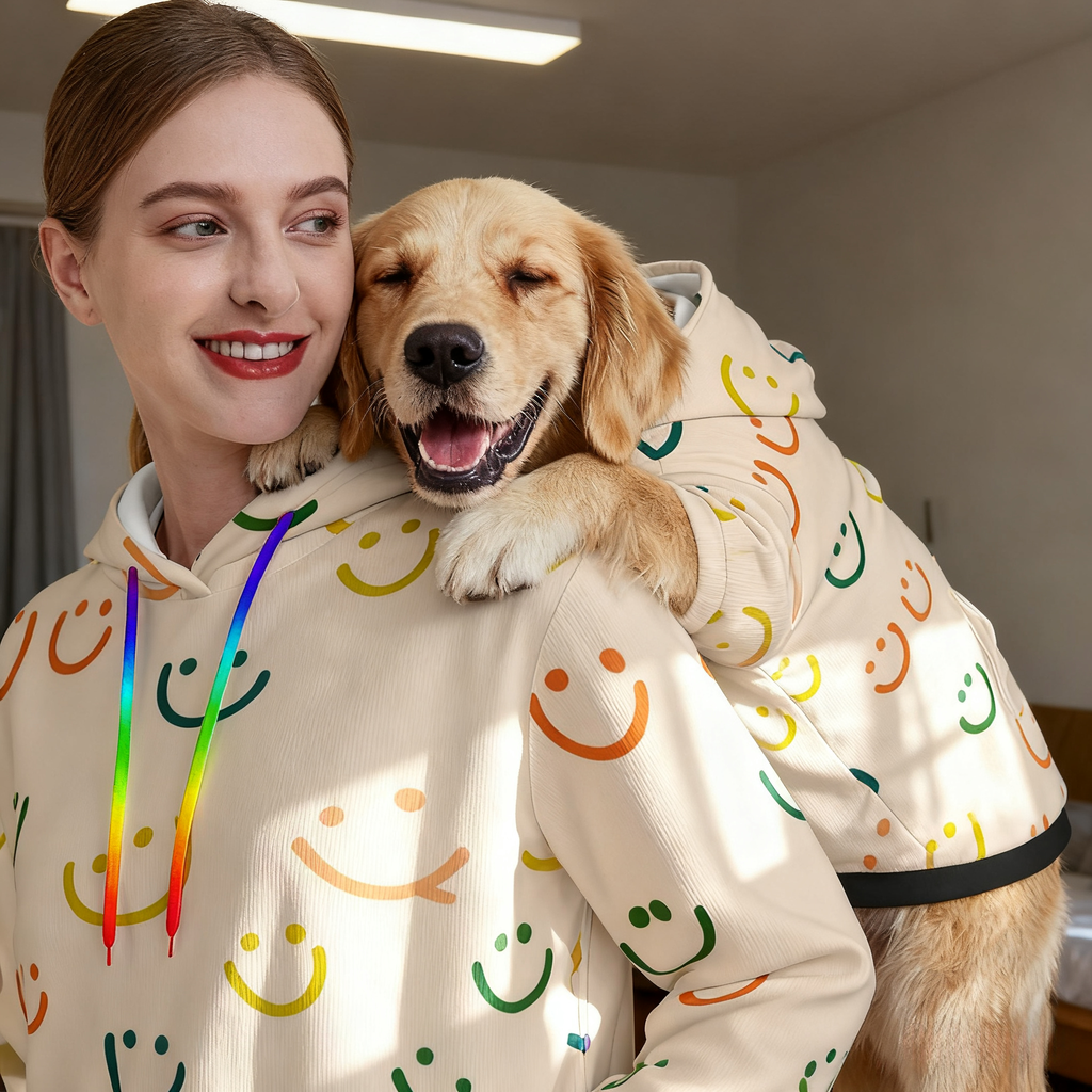 Smiley Graphic Hoodie