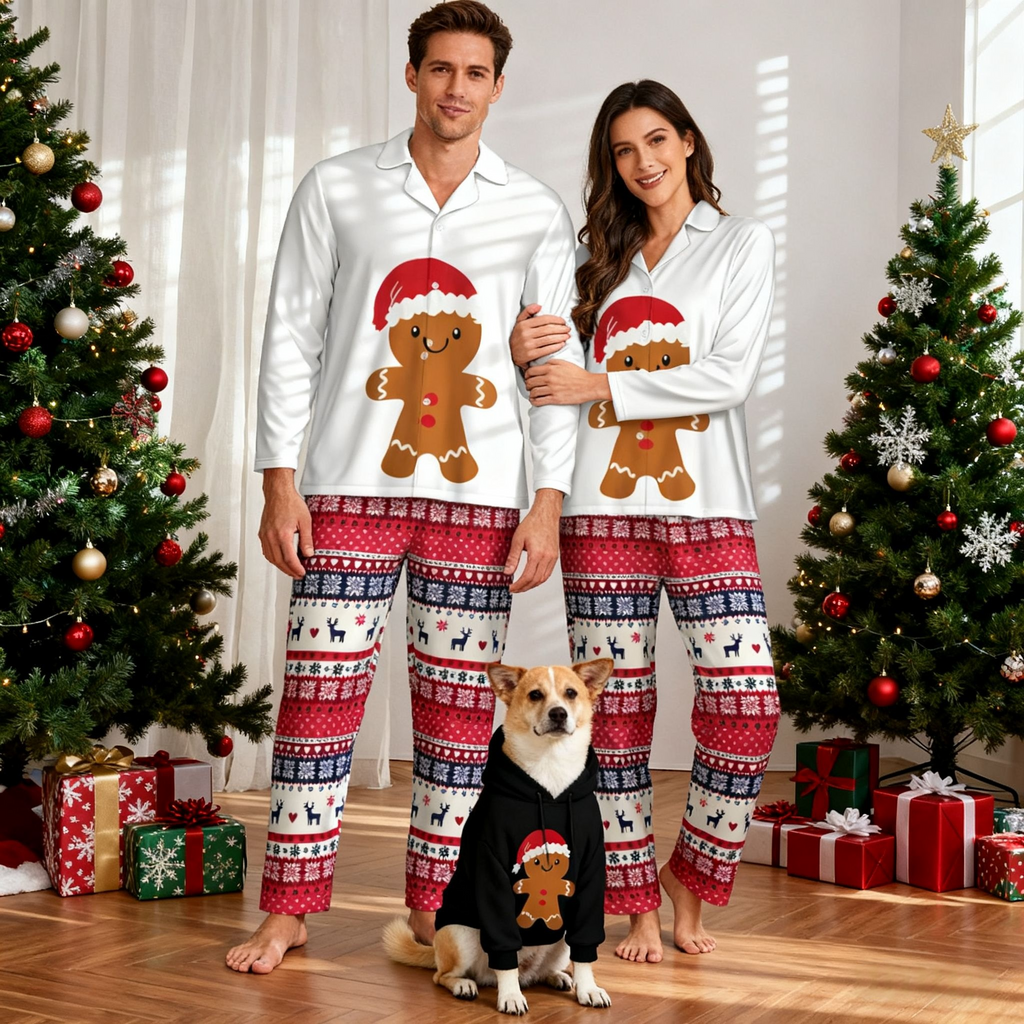 Holiday Ginger Delight Matching Pajamas
