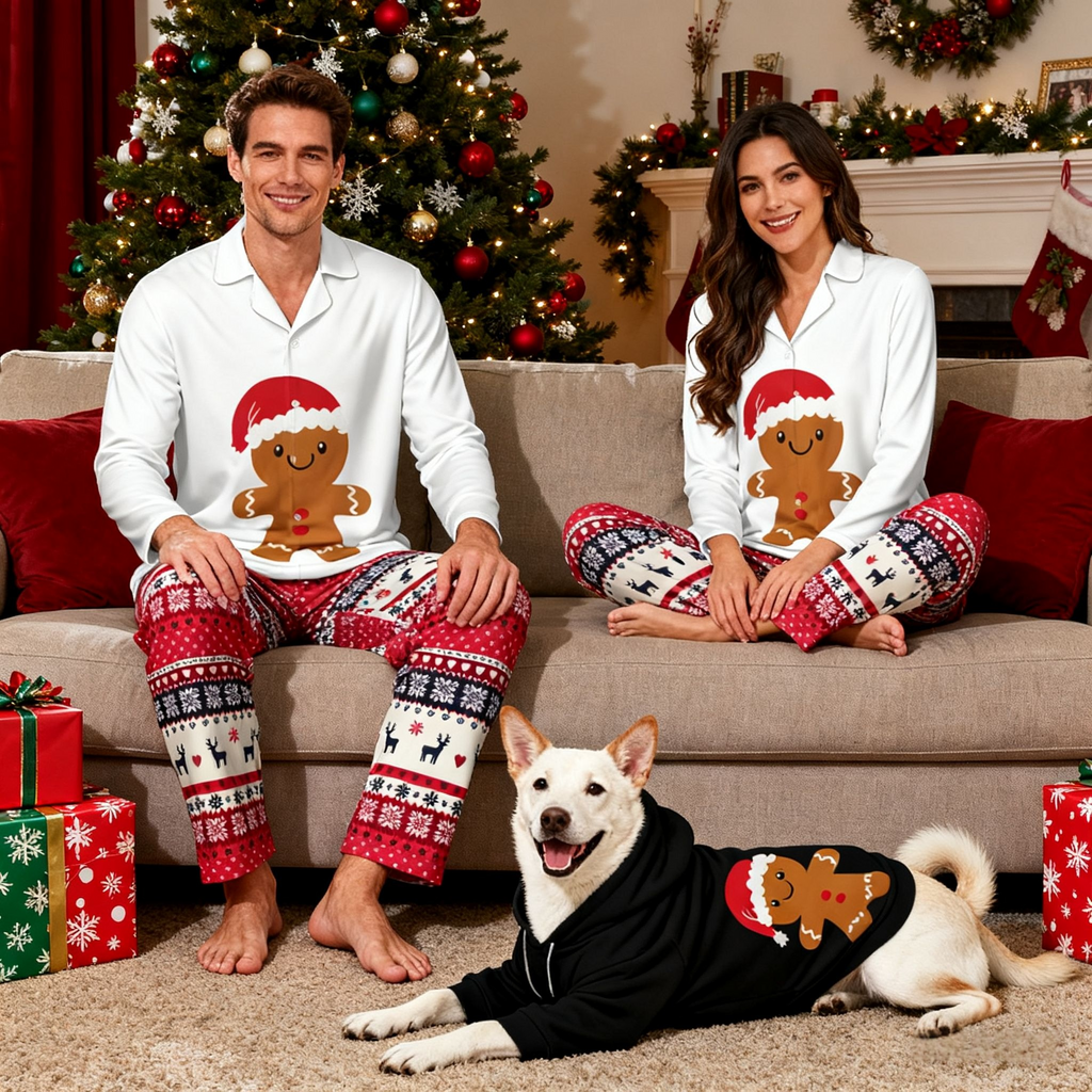 Holiday Ginger Delight Matching Pajamas