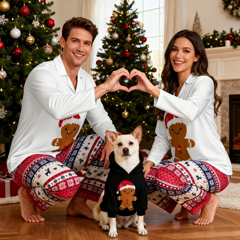 Holiday Ginger Delight Matching Pajamas