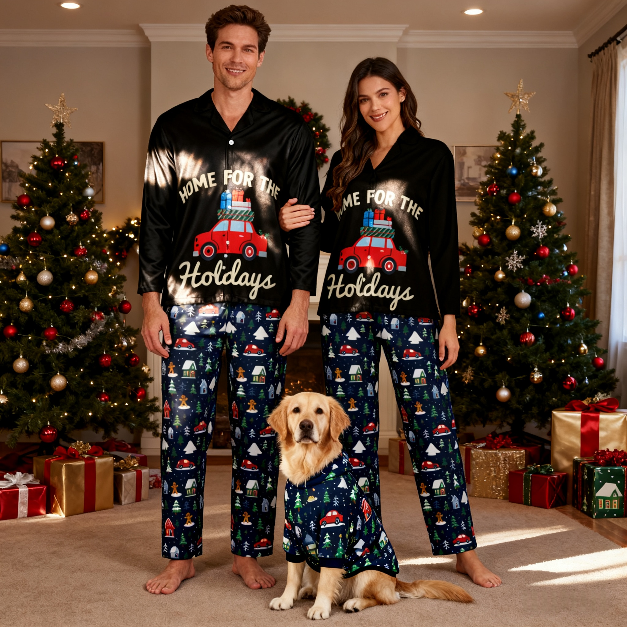 Holiday Homebound Matching Pajamas