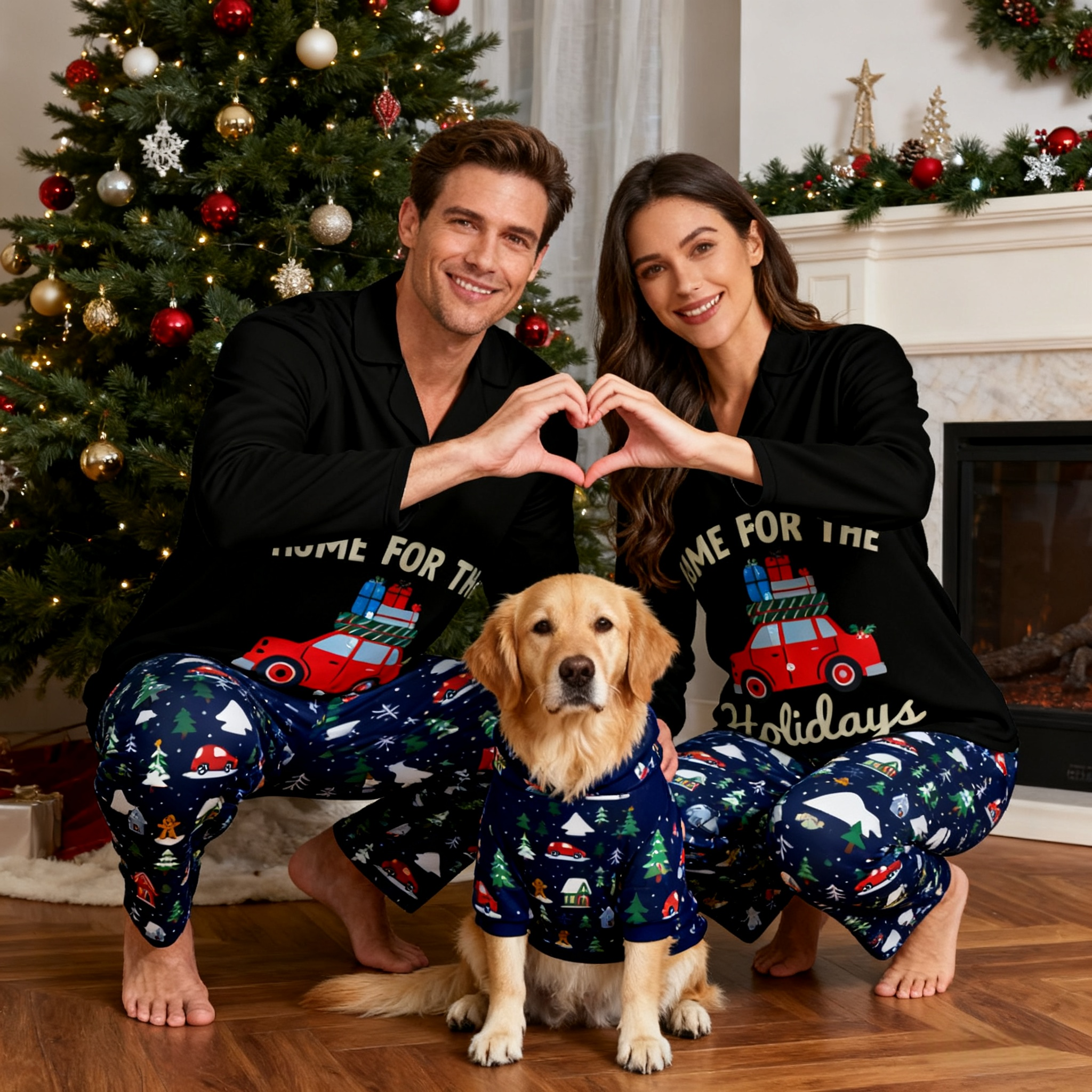 Holiday Homebound Matching Pajamas