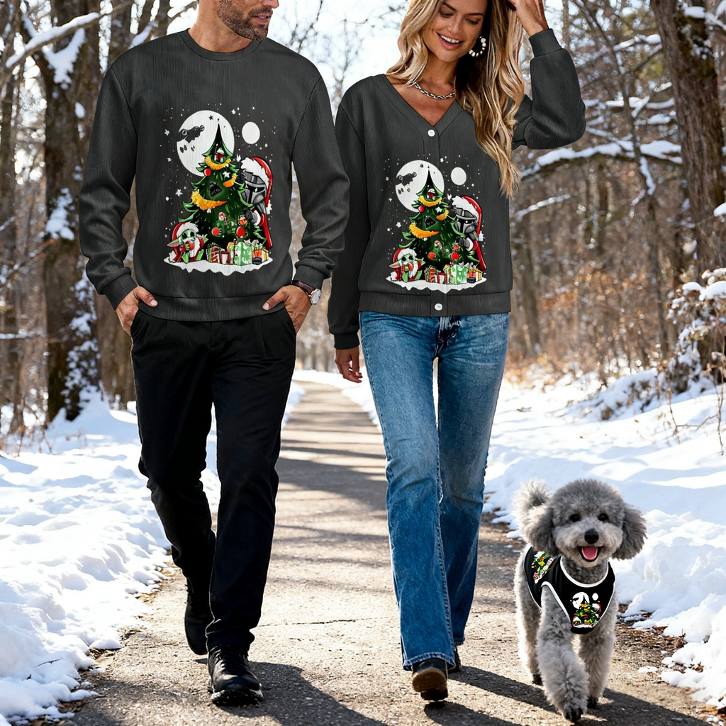 Night Tree Christmas Sweater