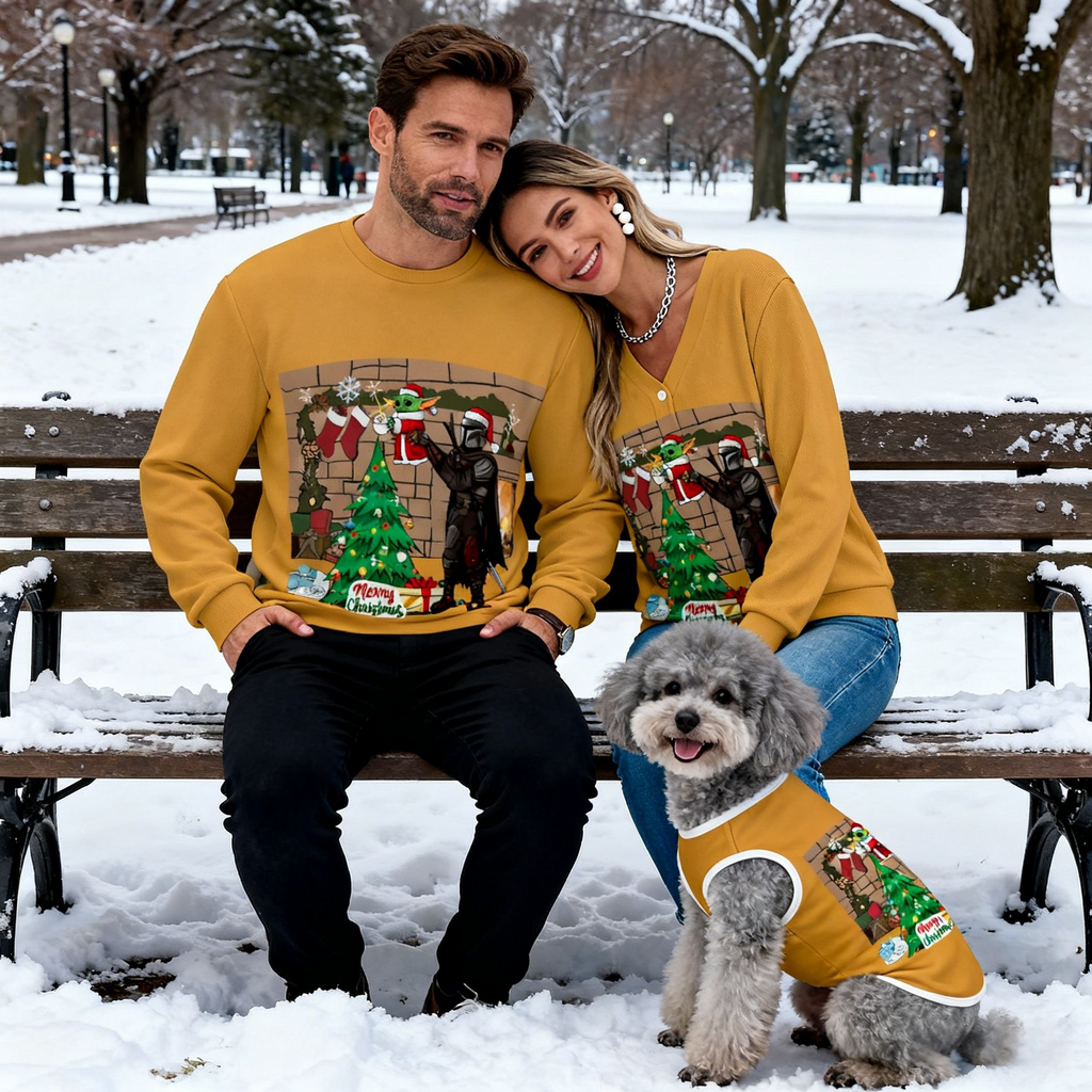 Merry Fireplace Sweater