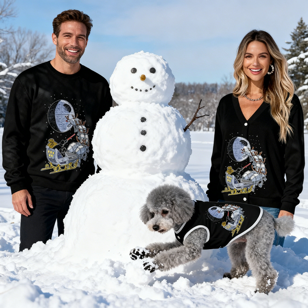 Galactic Sleigh Sweater