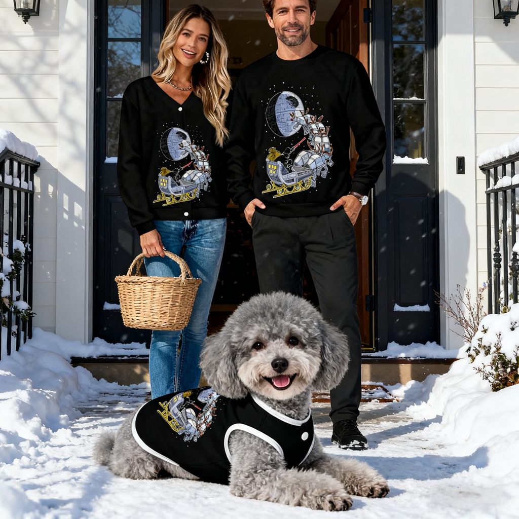 Galactic Sleigh Sweater