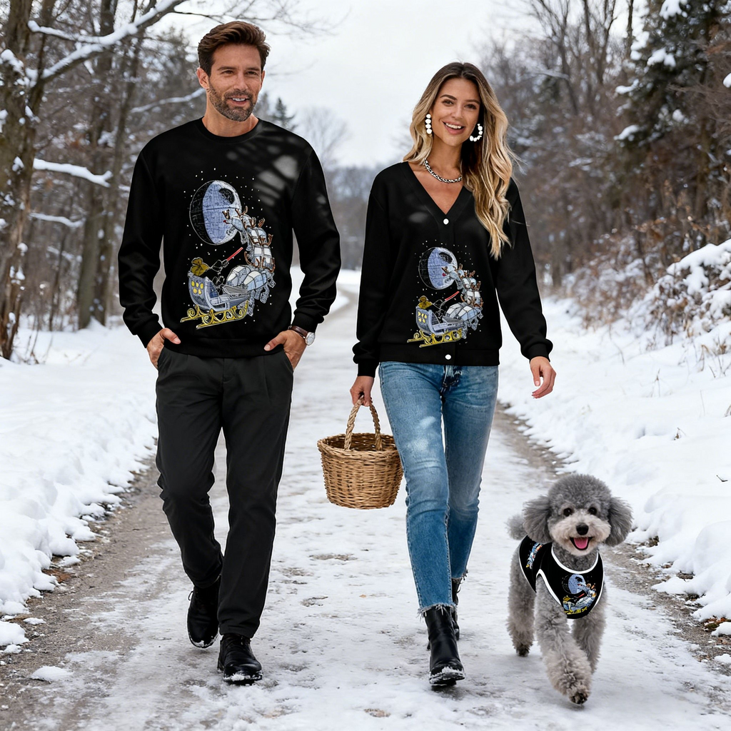 Galactic Sleigh Sweater