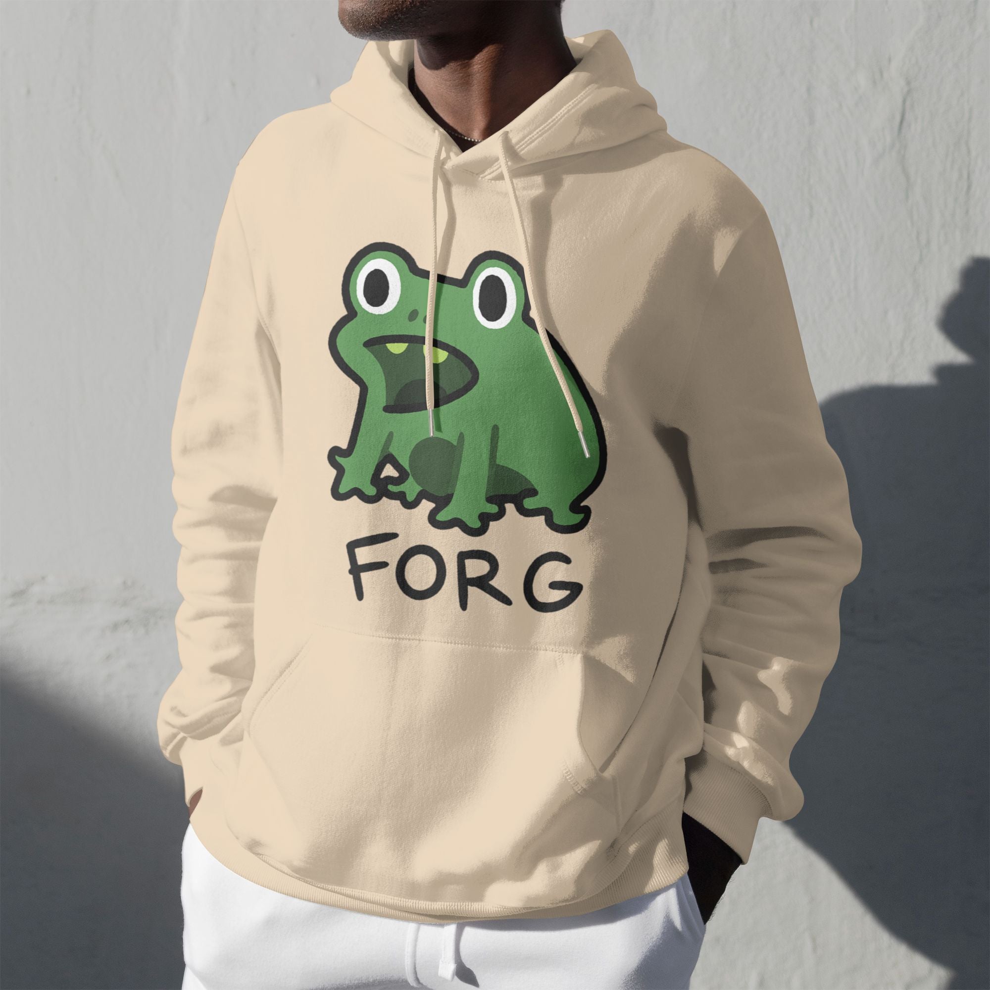Cute Green Frog Dog Hoodie