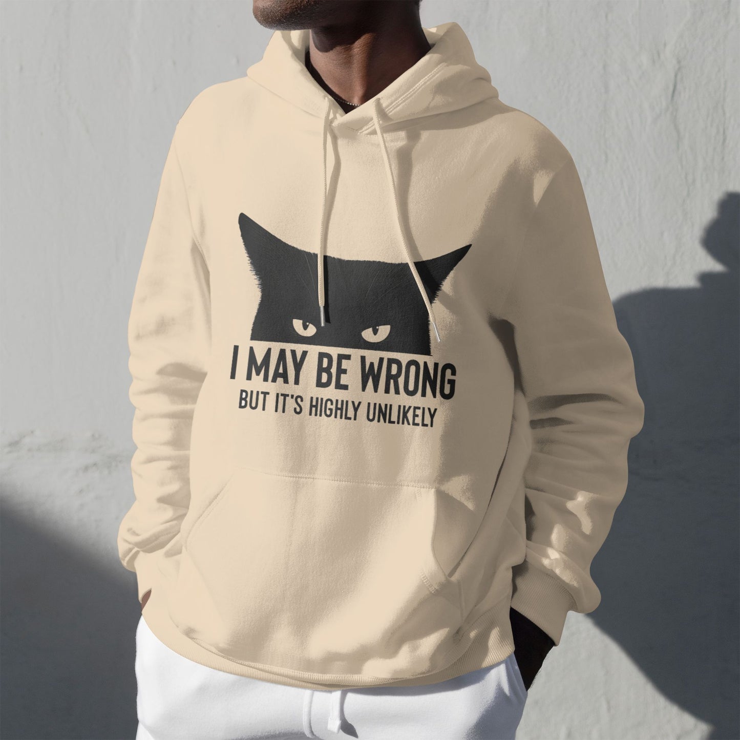 Black Cat Quote Dog Hoodie
