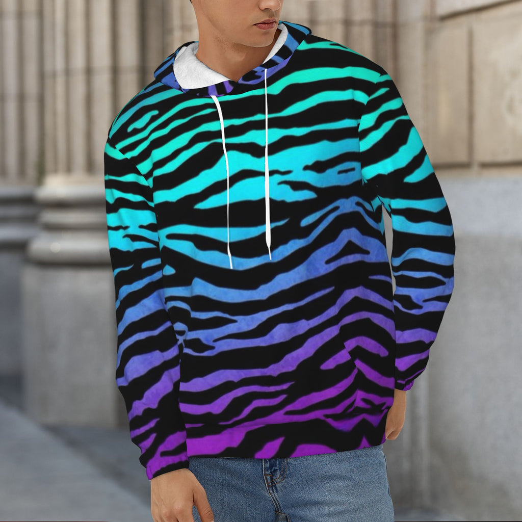 Neon Tiger Stripe Hoodie