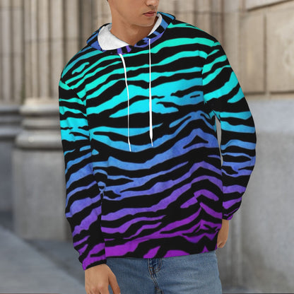 Neon Tiger Stripe Hoodie