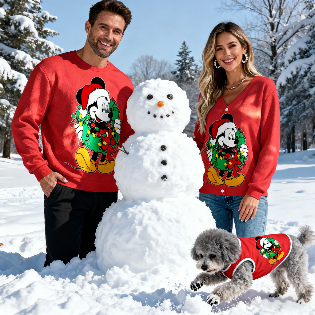 Holiday Joy Wreath Set Sweater