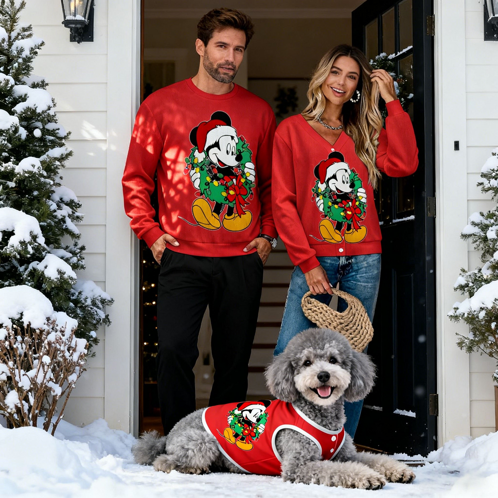 Holiday Joy Wreath Set Sweater