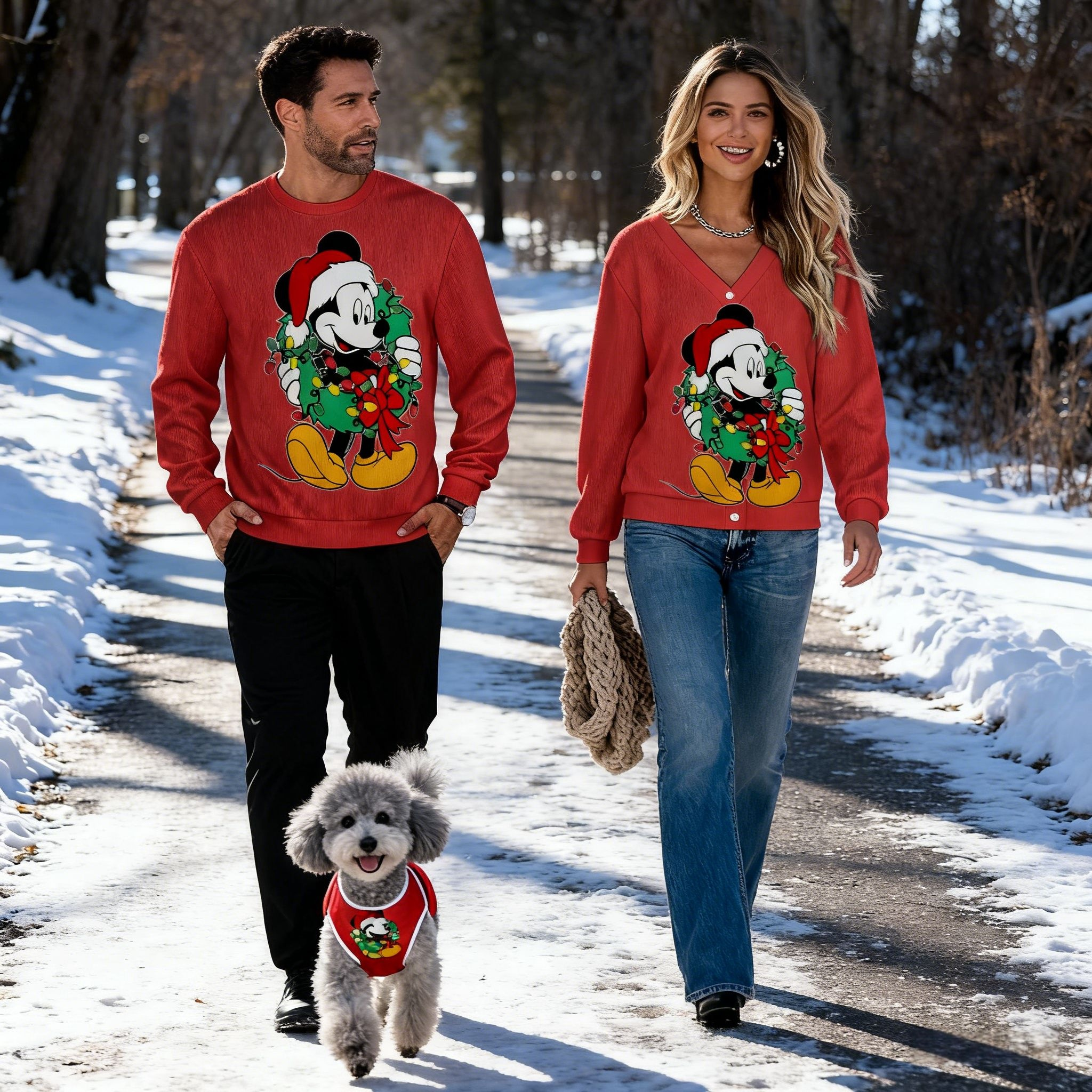 Holiday Joy Wreath Set Sweater