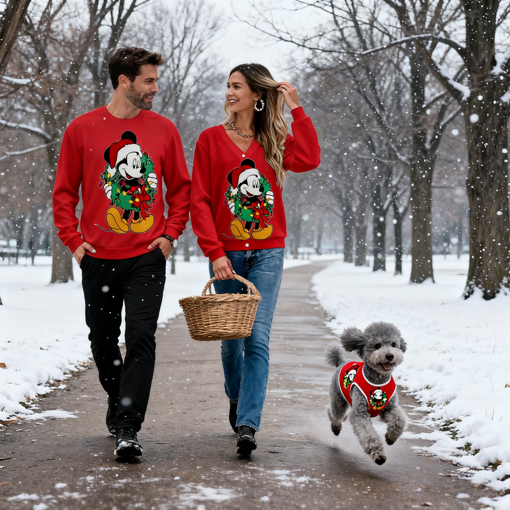 Holiday Joy Wreath Set Sweater