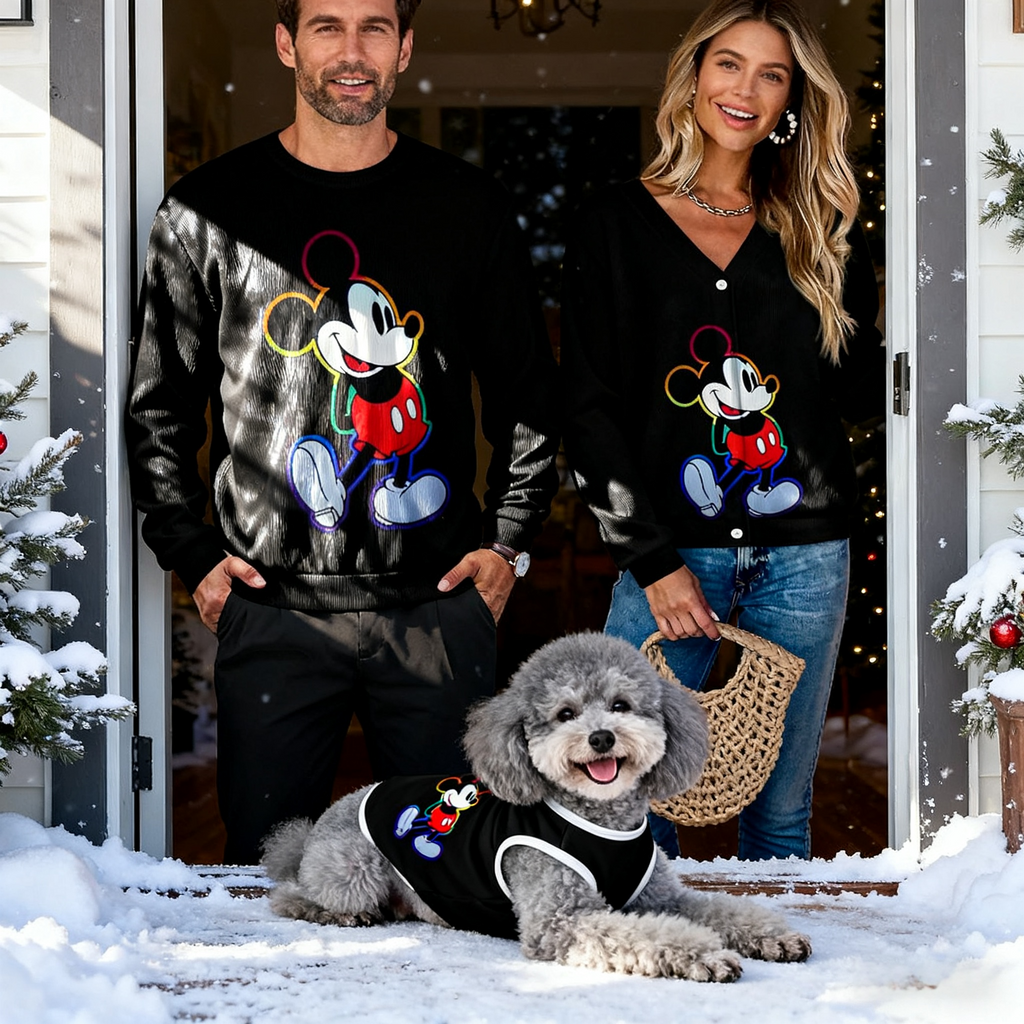 Classic Outline Knit Set Sweater